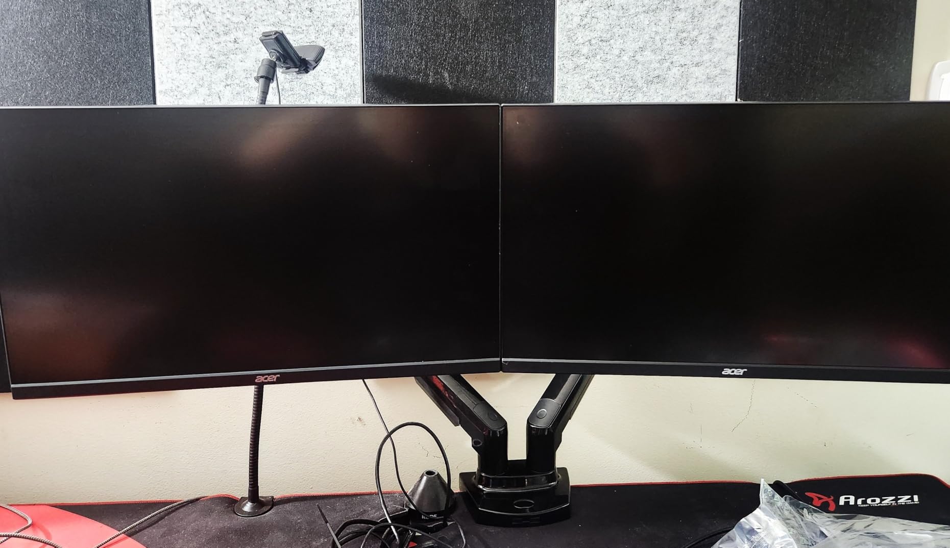 acer Nitro 24.5 Inch Full HD 1920 x 1080 ZeroFrame Design PC Gaming Monitor | AMD FreeSync Premium | Up to 280Hz Refresh | 1ms (VRB) | One Display Port 1.4 and Two HDMI 2.0 Ports | KG251Q Z1biip customer photo 2