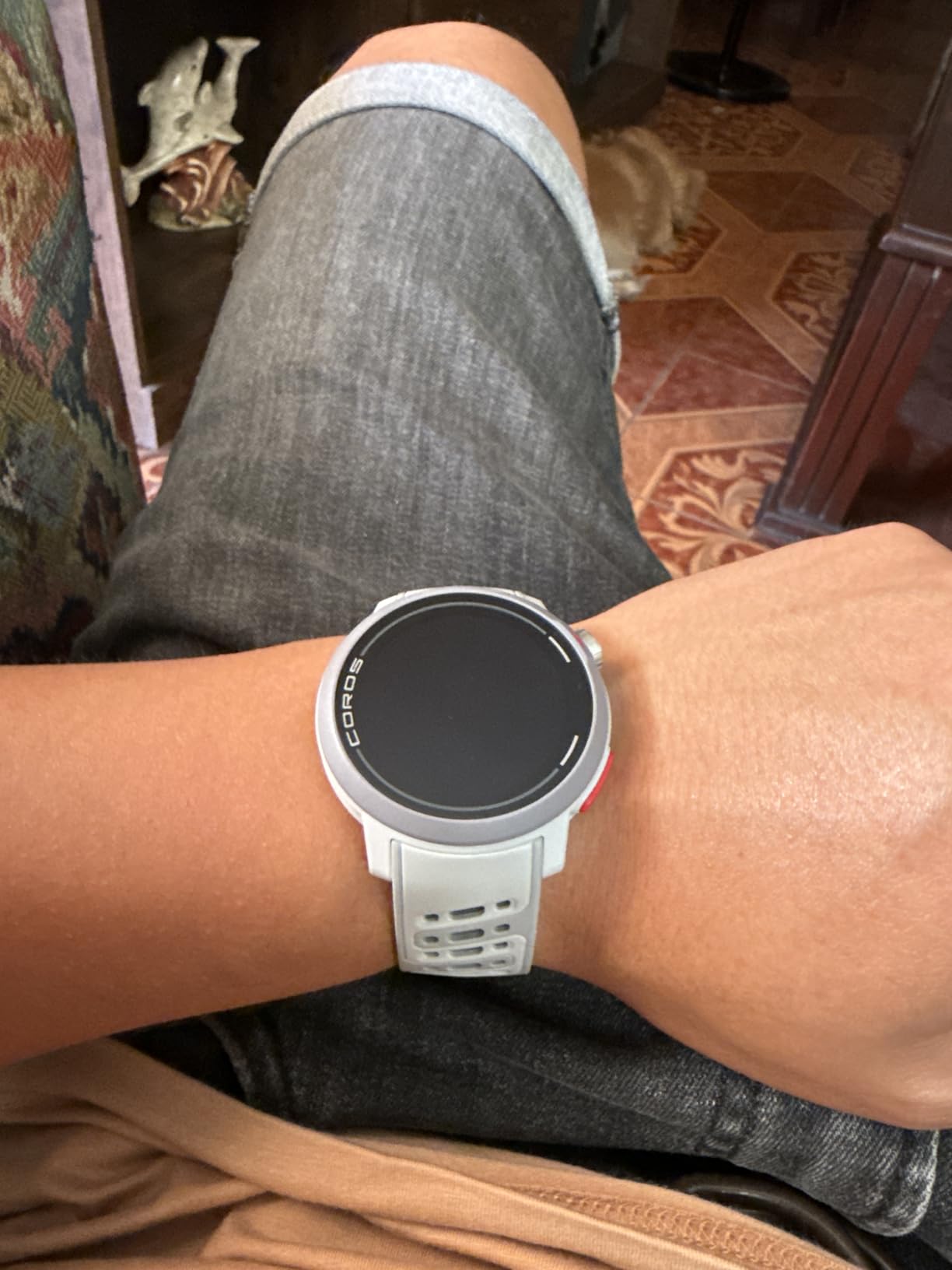 COROS PACE Pro GPS Sport Watch, 1.3-inch AMOLED Touchscreen, Fastest in Class Processor Running Watch, 20 Days Battery Life, Navigation with Global Offline Maps, Sleep Tracking, Running - Gray customer photo 1