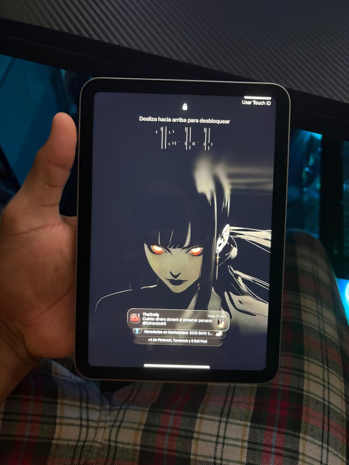 iPad mini (A17 Pro): Apple Intelligence, 8.3-inch Liquid Retina Display, 128GB, Wi-Fi 6E, 12MP Front/12MP Back Camera, Touch ID, All-Day Battery Life - Space Gray customer photo 1