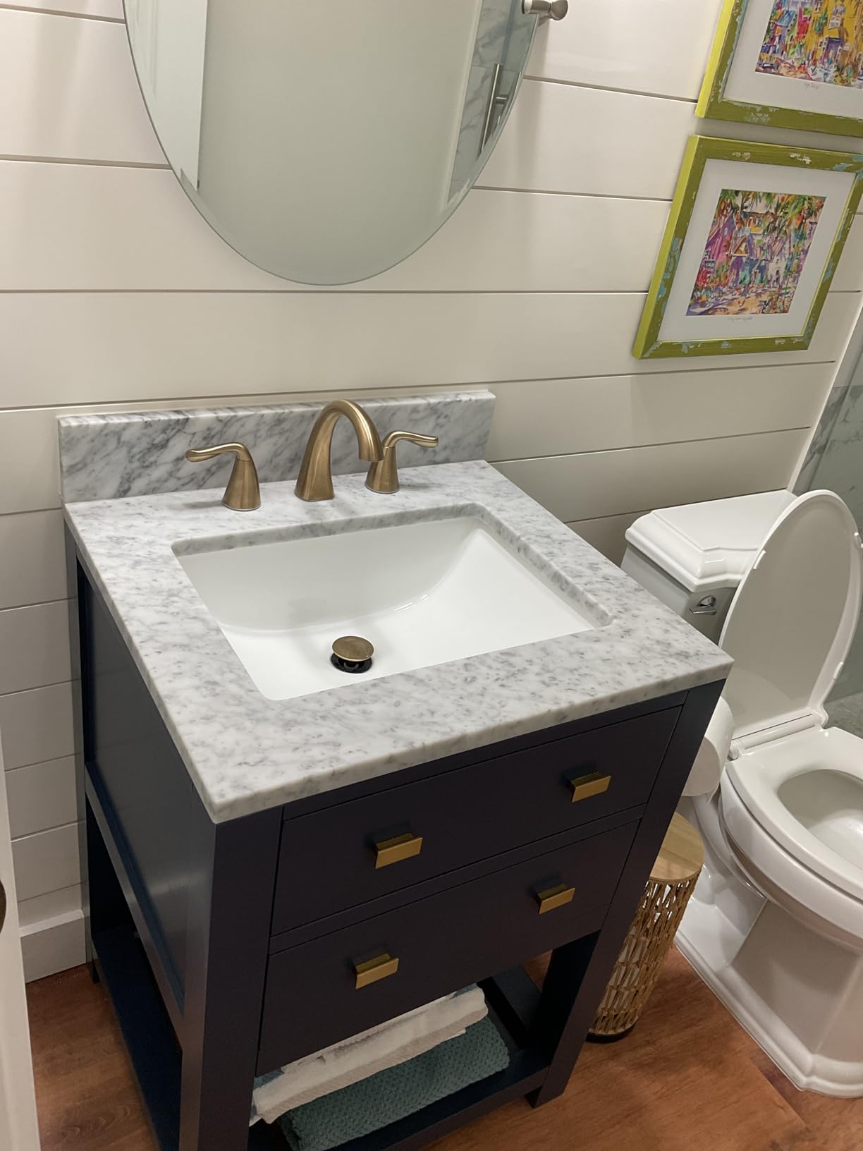 Delta Arvo Brushed Nickel Bathroom Faucet with Sprayer, 8 Inch 3 Hole Widespread Bathroom Sink Faucet with Pull Out Sprayer, Push-Pop Drain, SpotShield Stainless 35840LF-SPPD customer photo 1