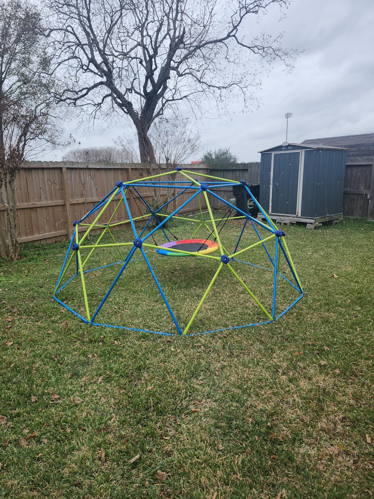 Amictoy Climbing Dome, 10FT Climber with Hammock & Swing, Jungle Gym Backyard for Kids, 2025 Upgraded Model Indoor Outdoor Toddler Play Equipment, Easy Assembly, Safety Certified customer photo 2