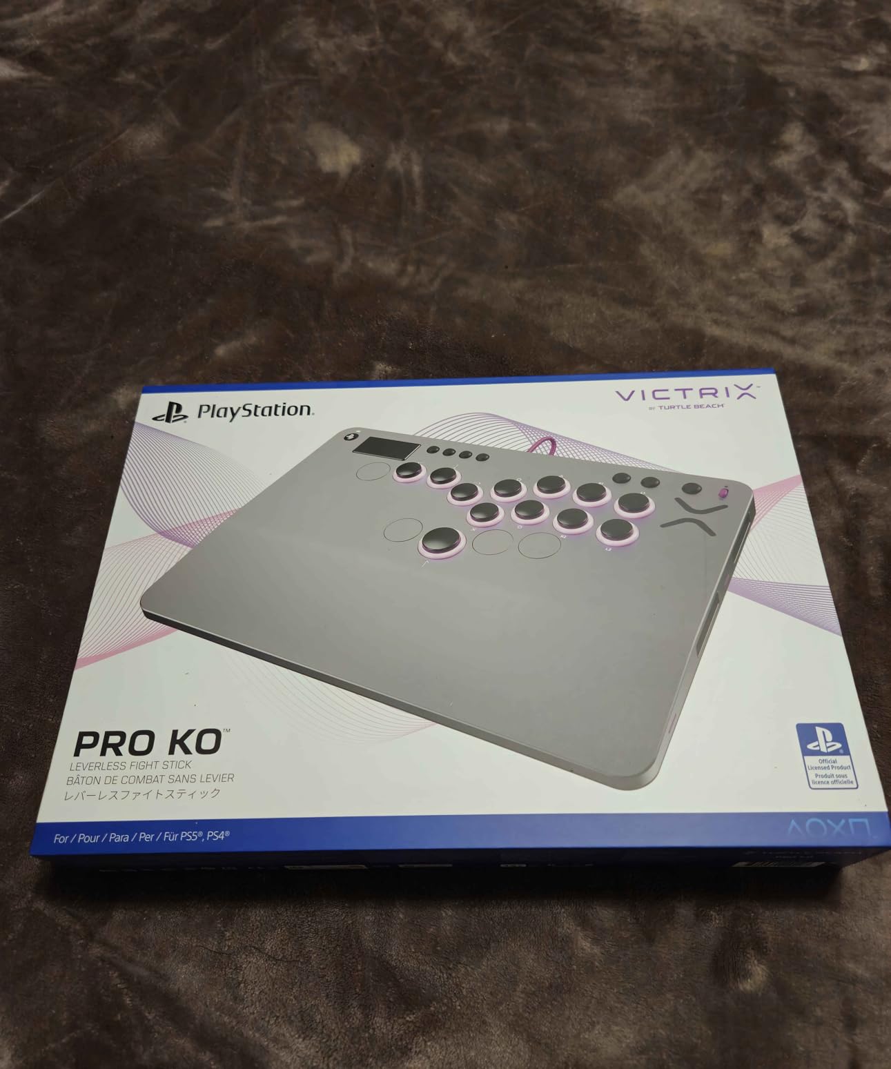 Turtle Beach Victrix Pro KO Leverless All Button Fight Stick for PlayStation 5, Officially Licensed PS5|PS4, Windows 10/11 PC, Customizable eSports Tournament Ready Controller customer photo 2