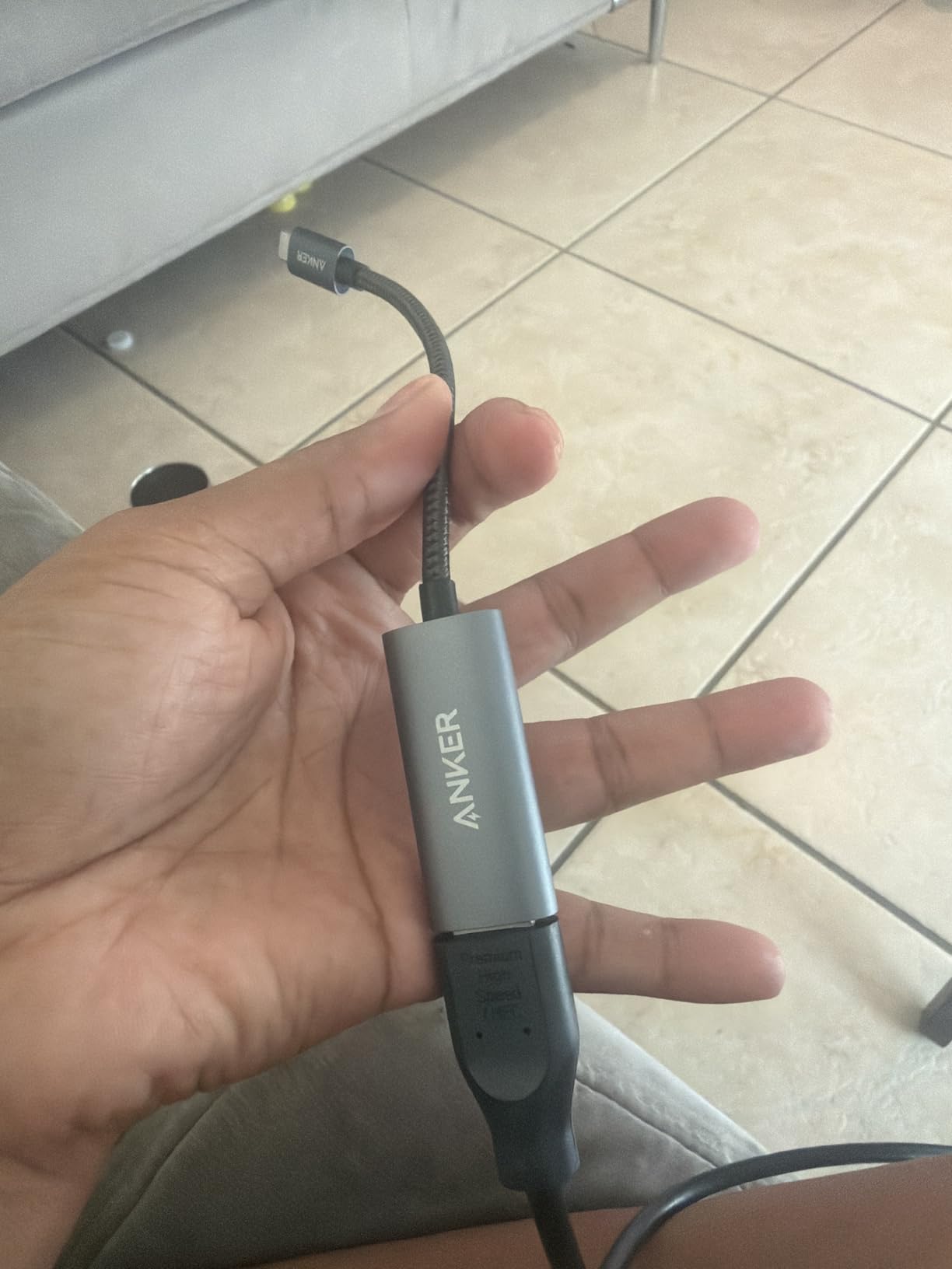 Anker USB C Hub, 5-in-1 USB Hub for Laptops, 4K HDMI USB-C Multiport Adapter with 90W Max Power Delivery, 3 USB A Data Ports USB C Dongle, Compact for MacBook, Dell, and More (Charger Not Included) customer photo 2