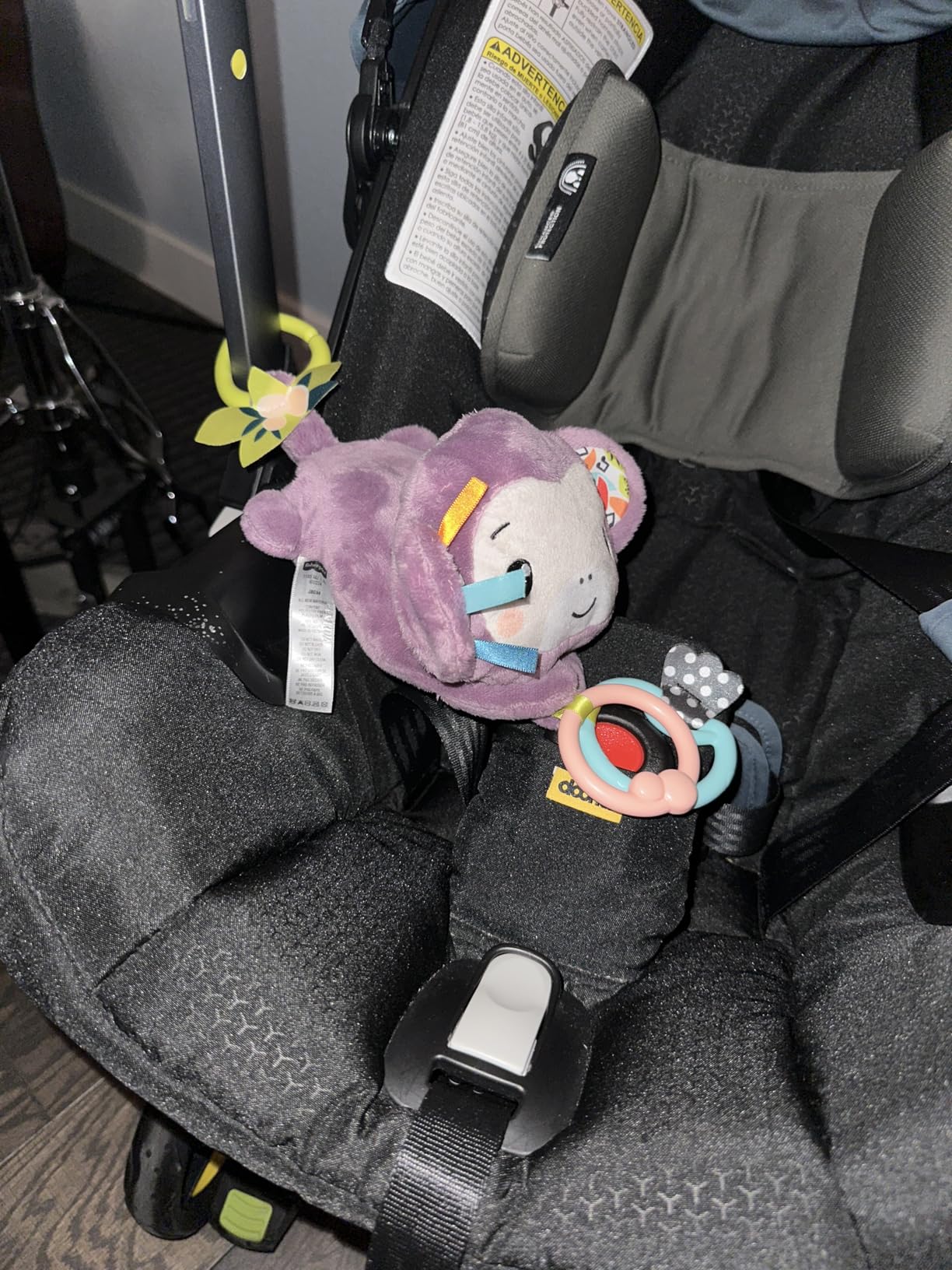 Fisher-Price Baby Toy On-the-Go Koala Soother, Plush Portable Sound Machine with White Noise & Music for Newborns Ages 0+ Months customer photo 2