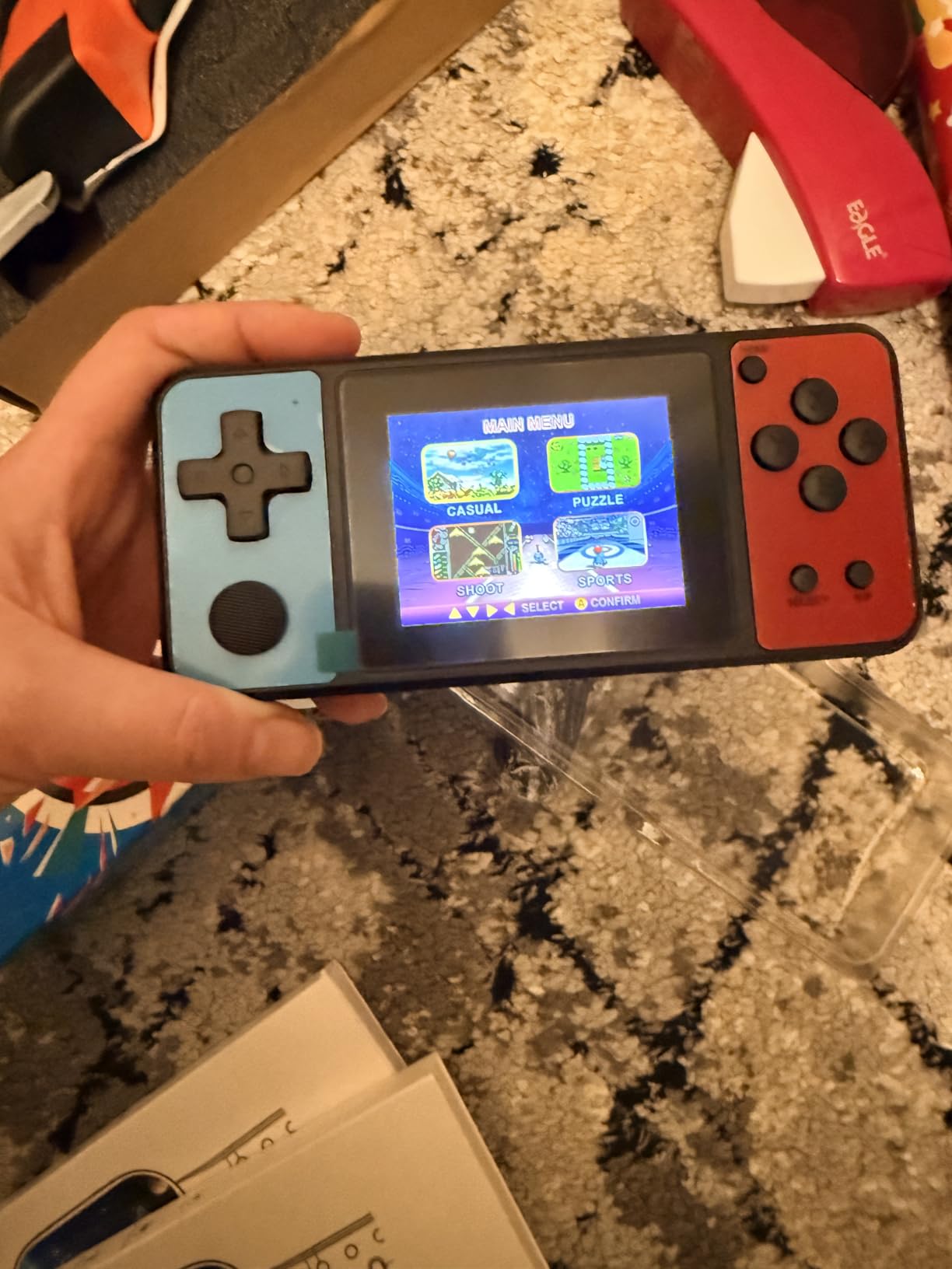 32 Bit Handheld Games for Kids Built-in 139 Video Games,3.0