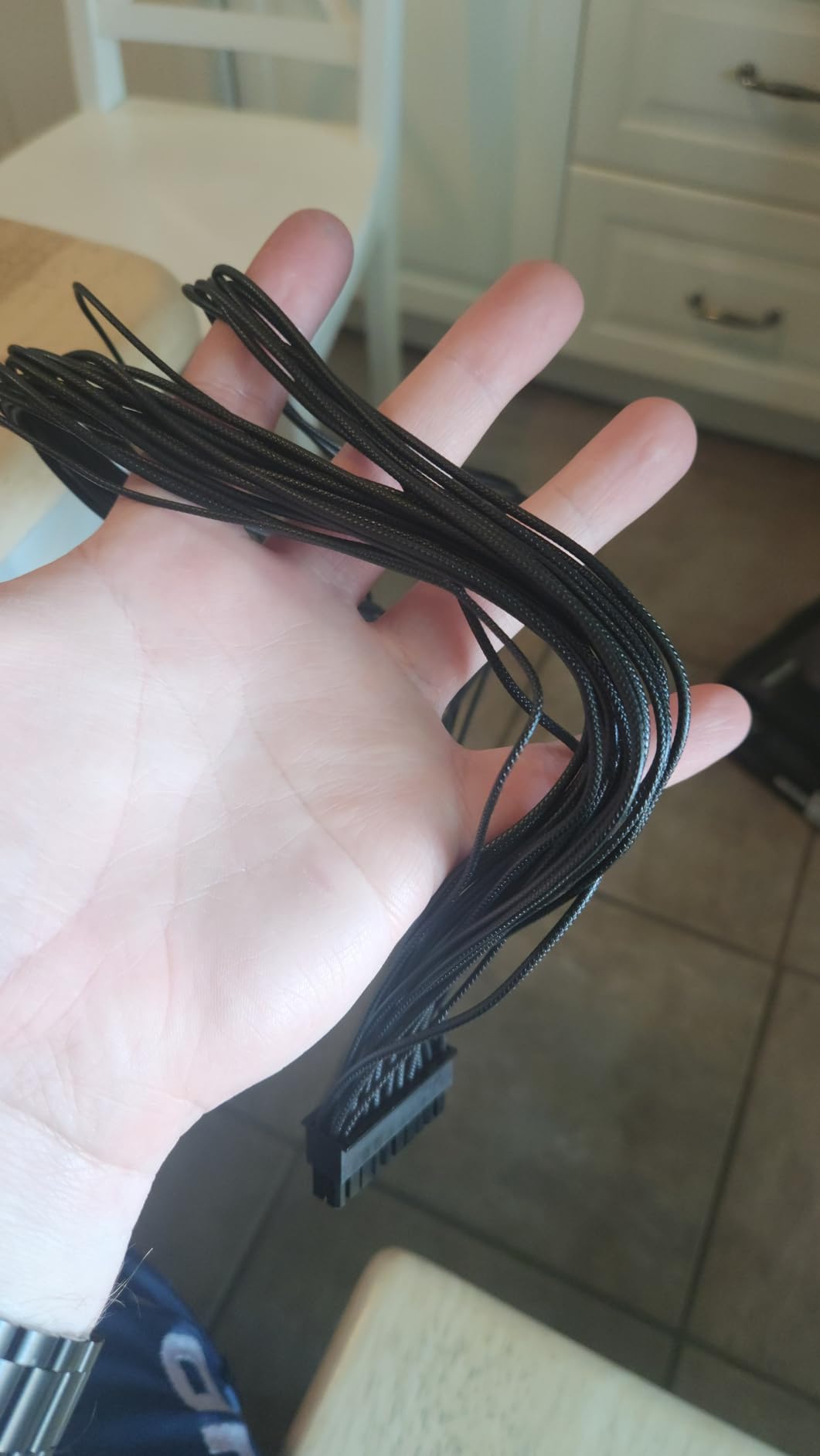 SAMA Black 650W Power Supply - Fully Modular 80 Plus Gold Certified ATX 3.1 & PCIE 5.1 Compliant Power Supply, Supports RTX 30/40 Series GPUs customer photo 1