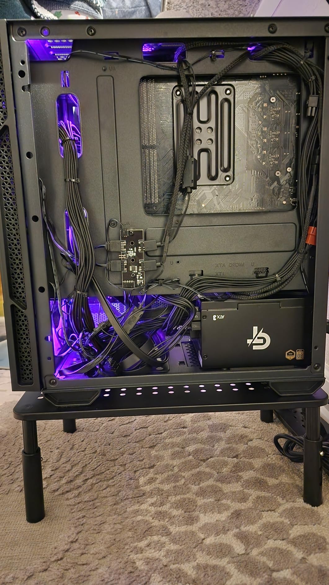SAMA Black 750W Power Supply - Fully Modular 80 Plus Gold Certified ATX 3.1 & PCIE 5.1 Compliant Power Supply, Supports RTX 30/40 Series GPUs customer photo 1