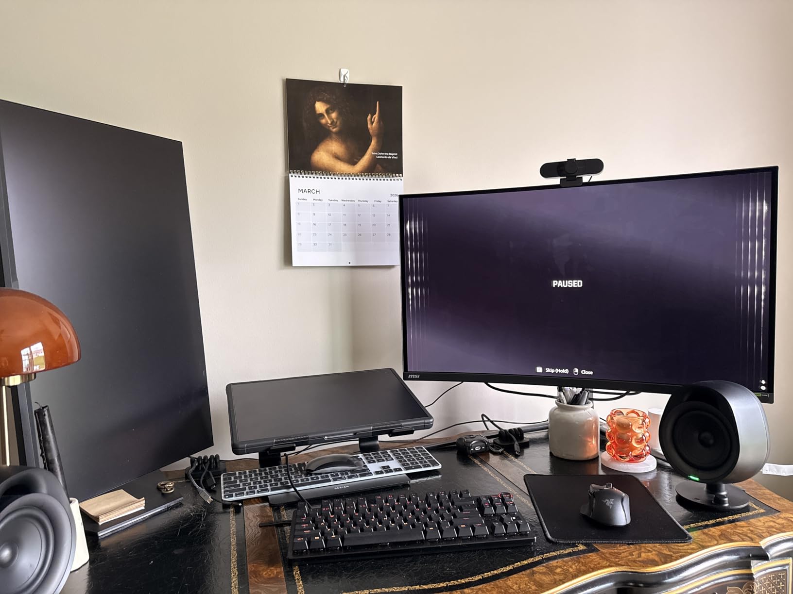msi MPG 491CQPX QD-OLED 49-inch QD-OLED 5120 x 1440 (DQHD) Computer Monitor, 240Hz, Adaptive-Sync, HDMI, Display Port, VGA Port, VESA Mountable, Tilt, Height Adjustable, Speaker, 0.03ms, Black customer photo 2