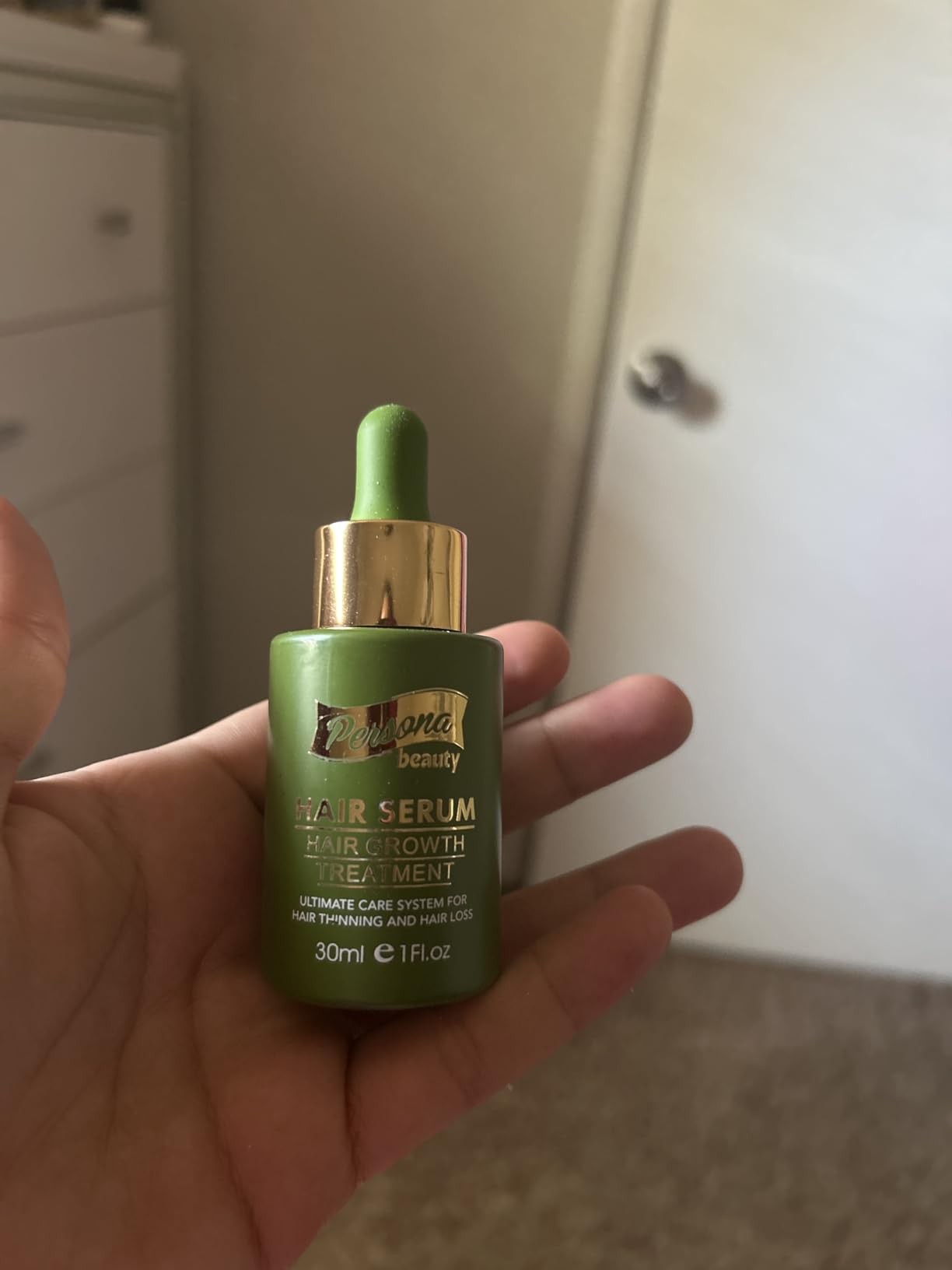 Hair Growth Serum - Advanced Biotin with Caffeine, Peptides, Botanical Extract for Thicker, Fuller, Longer Hair, Reduces Hair Thinning, Hair Regrowth Tonic, Hair Loss Treatment for Men & Women, 30ml customer photo 2