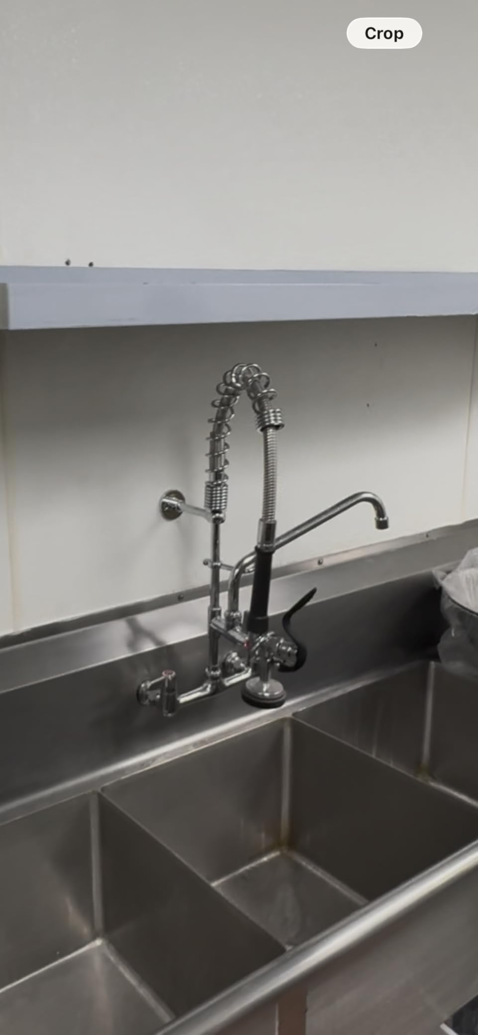 GIMILI Commercial Sink Faucet with Sprayer, 25