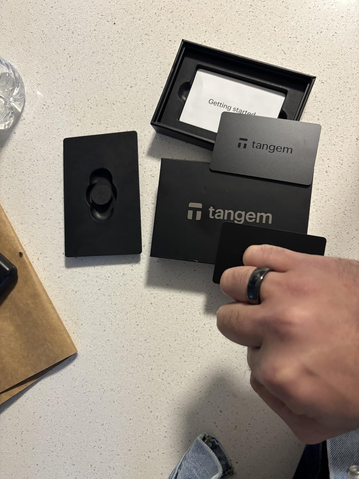 Tangem Ring - The World's First Wearable Wallet | Secure, Stylish, Always with You customer photo 1