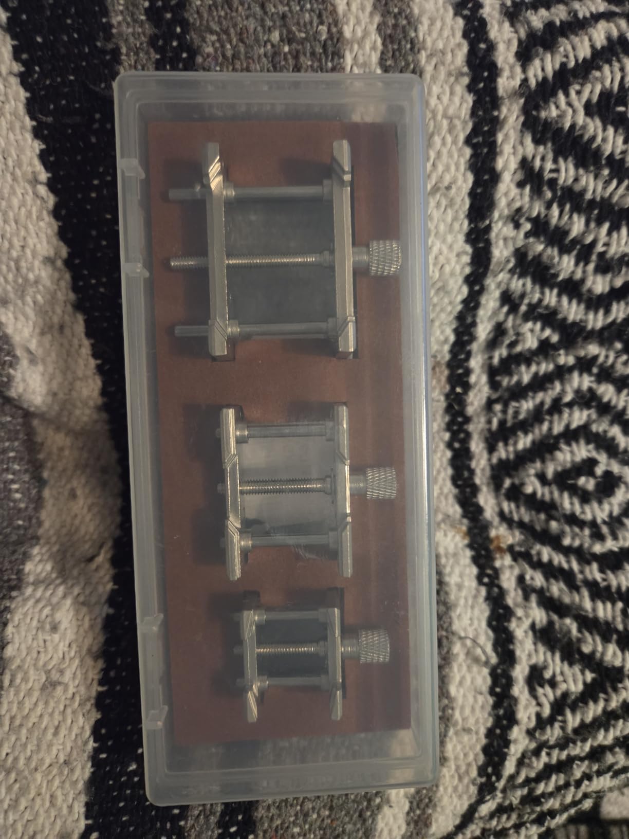 Cunyuer Watch Movement Holder, 3 PCS Metal Reversible Watch Movement Holder customer photo 2