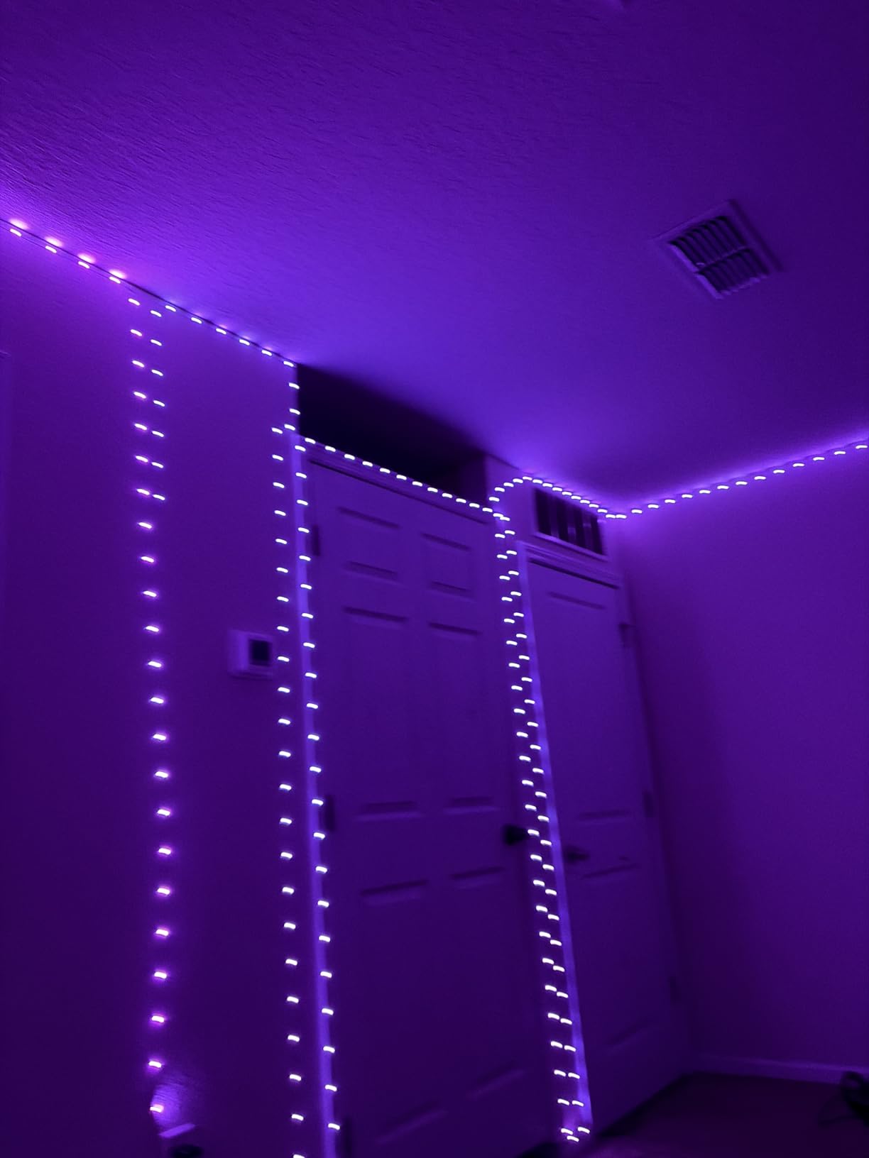 DAYBETTER LED Strip Lights 110ft, Smart Lighting Strips with App Remote Control, RGB Music Sync Color Changing Lights for Bedroom Kitchen Party Home Decor (1 Roll) customer photo 1