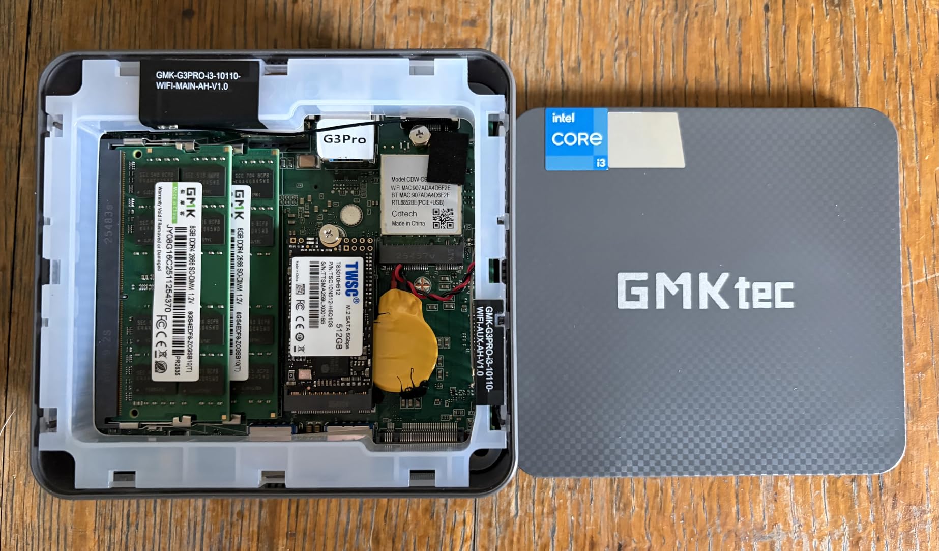 GMKtec Mini PC, Intel Twin Lake N150 (Upgraded N100), 16GB DDR4 RAM 512GB PCIe M.2 SSD, Desktop Computer 4K Dual HDMI/USB3.2/WiFi 6/BT5.2/2.5GbE RJ45 for Office, Business customer photo 1
