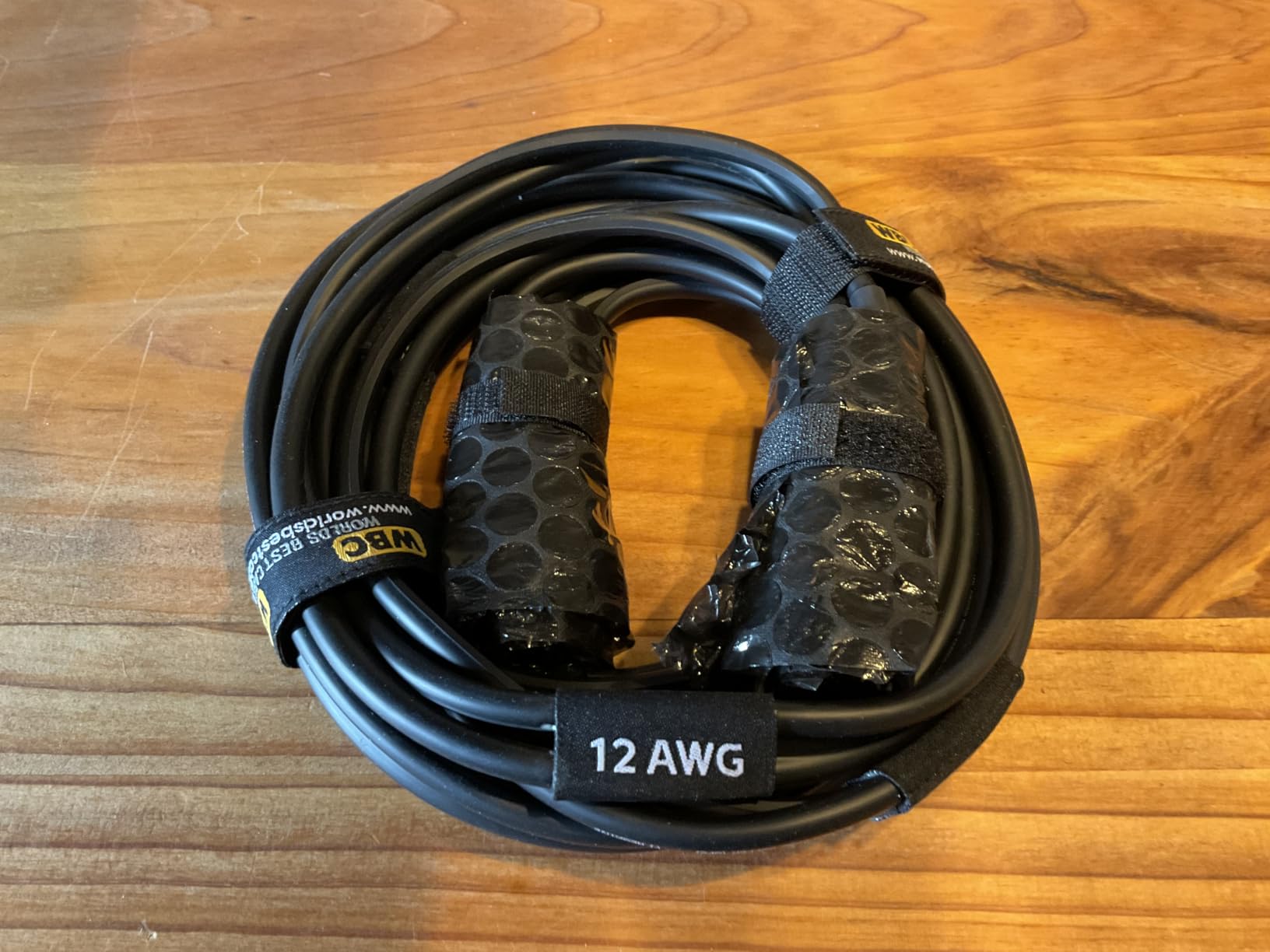 20 Foot WBC-GOLD-LOCAP-SPKR-12 AWG - Low-Capacitance - Low-Inductance - High Purity OFC - Audiophile HiFi Speaker Cable Pair with Eminence Gold Banana Plugs customer photo 2