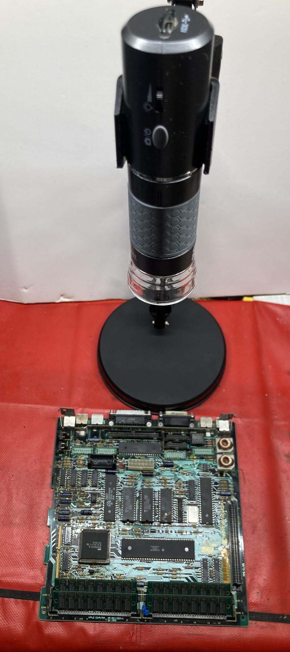 Ninyoon 4K WiFi Microscope with Max 21 Inch Height Stand & Table Clamp, 50-1000X USB Digital Microscope 3840x 2160P Camera, Work for iPhone Android Windows Mac Linux Chrome customer photo 2