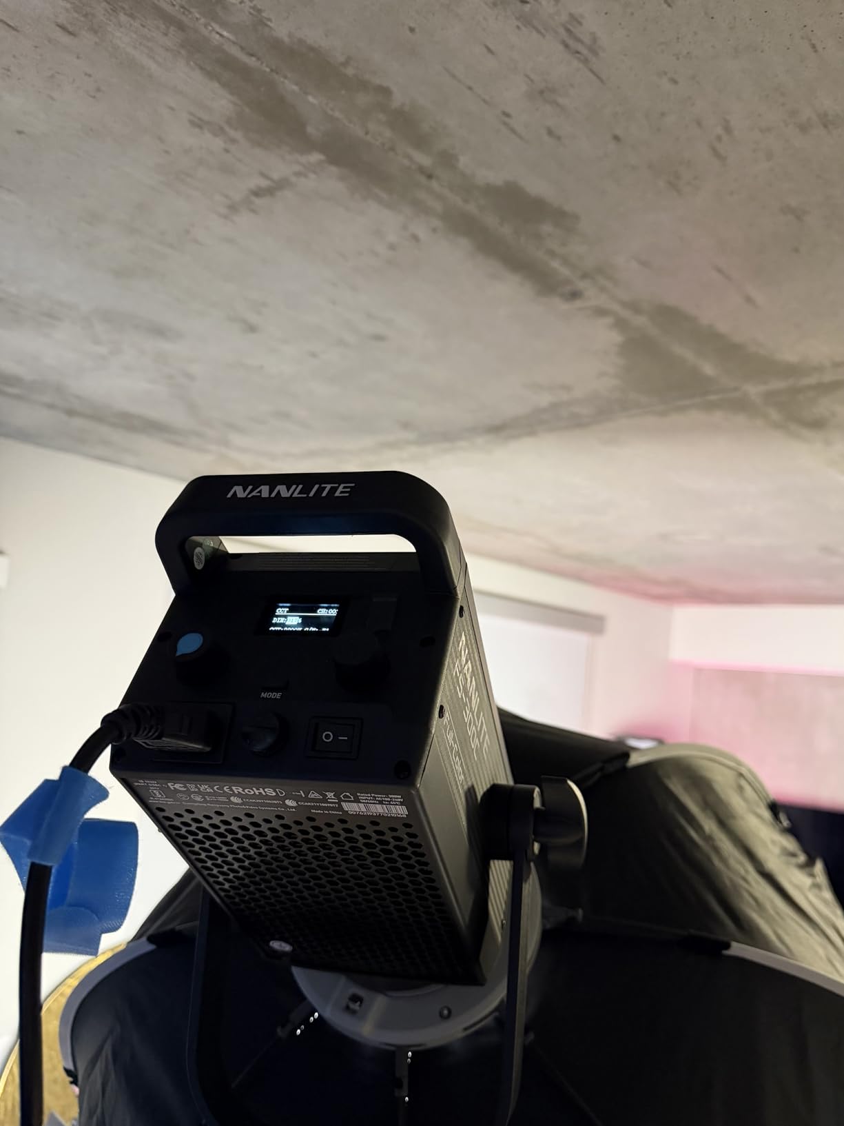 Nanlite FS-300C 300w RGB Studio Spotlight, 2700K-7500K, APP Control,Led Video Light Bowens Mount for Photography, Videography,Live Streamer,Content Creation customer photo 2