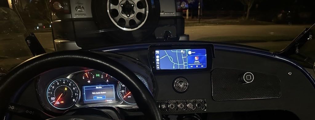 Motorcycle Front+Rear Dash Cam,6.86 inch IPS 1280x480P Touch Screen,1080P Motorcycle Camera DVR,Wireless Carplay&Android Auto,GPS,IP67 Waterproof,120°Wide,Bluetooth5.0,TF,PhoneLink for Motorbike customer photo 1