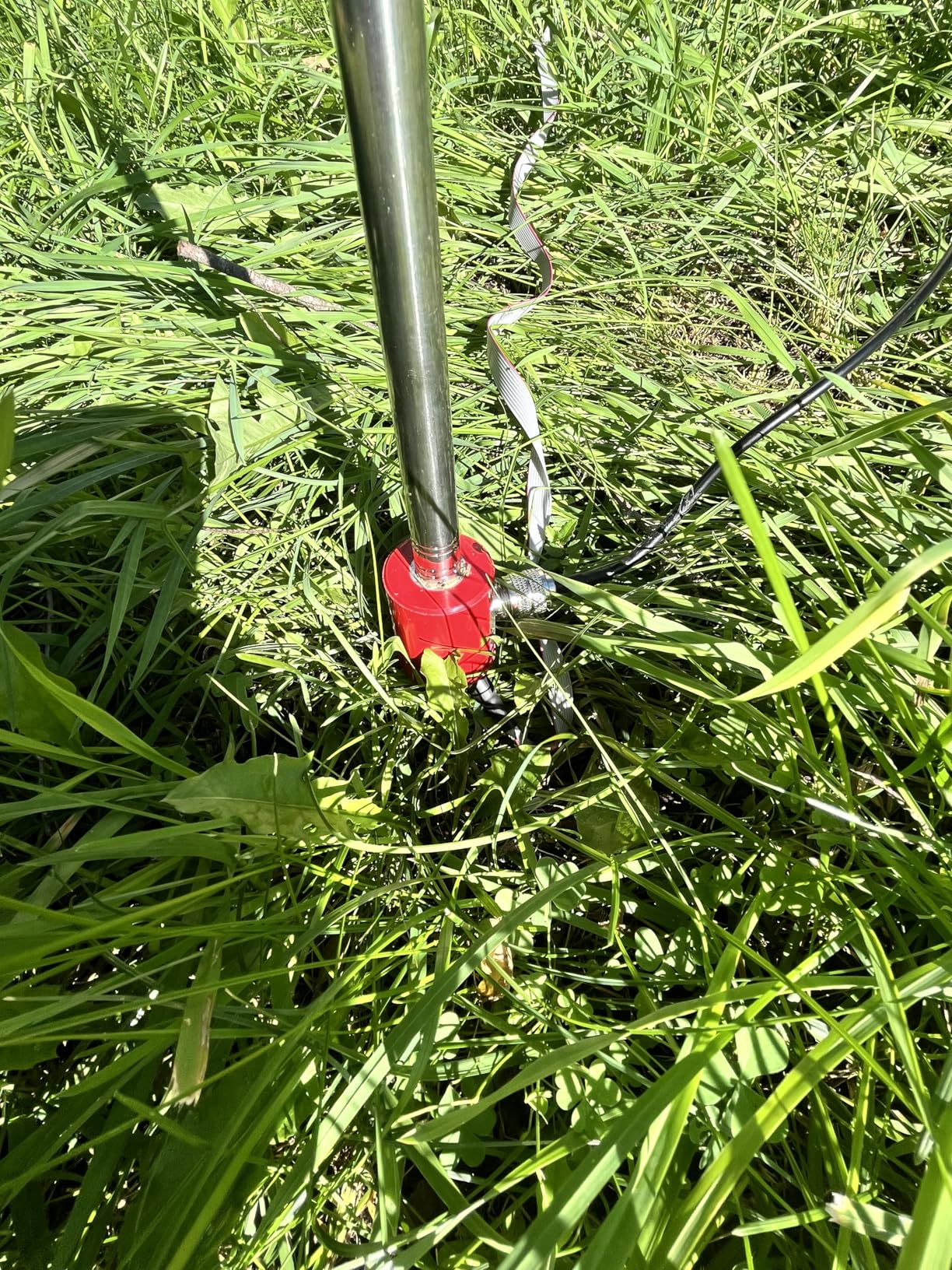 QRP 5M/16.4FT Antenna 14M-30MHz 300W HF Antenna Multifunction Portable Stainless Steel 1/4 Wavelength USDX Radio Easy Install customer photo 1