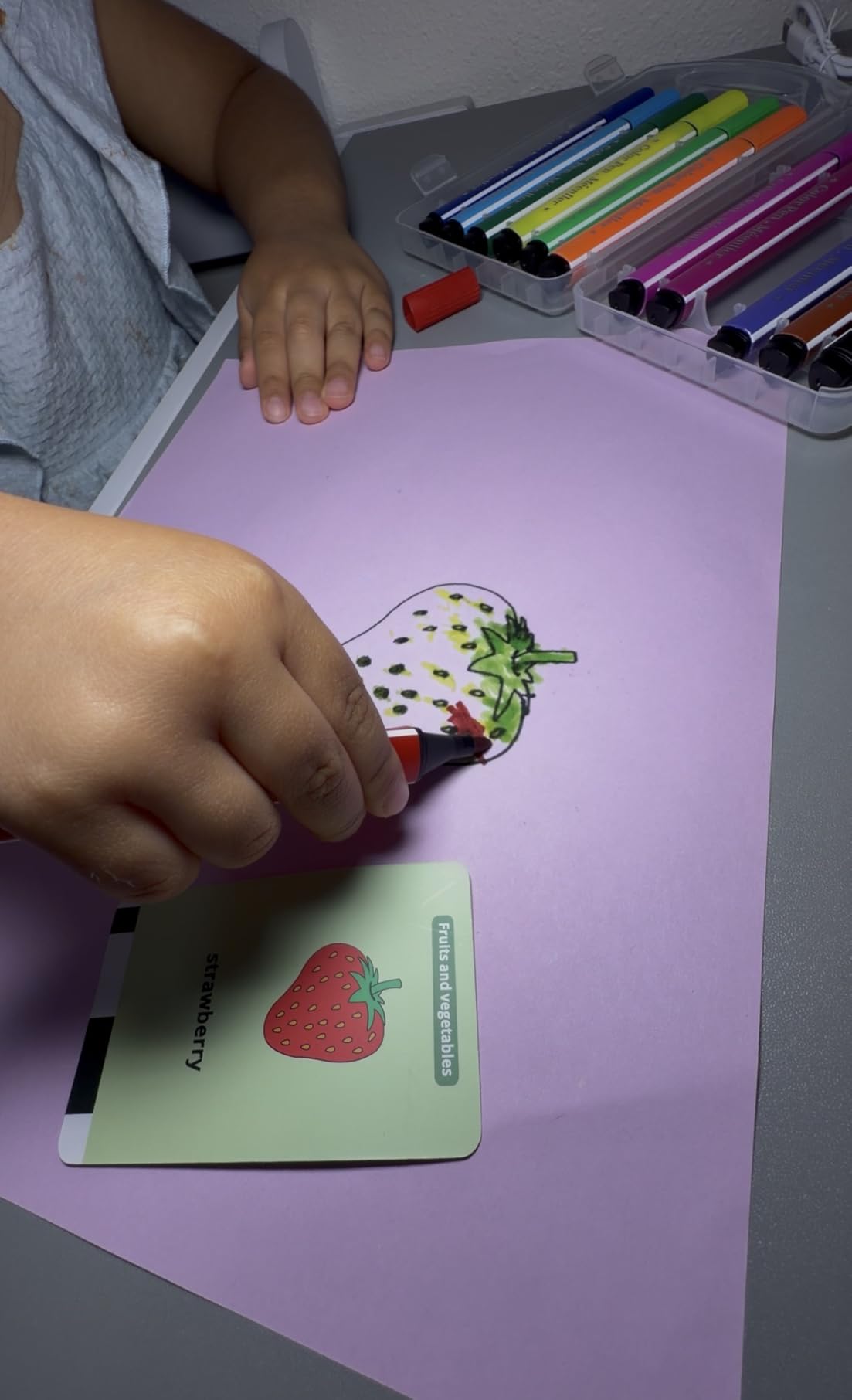 Drawing Robot for Kids with 150 Cards, Voice Interactive Educational Drawing Machine, Montessori Painting Learning Toys customer photo 2