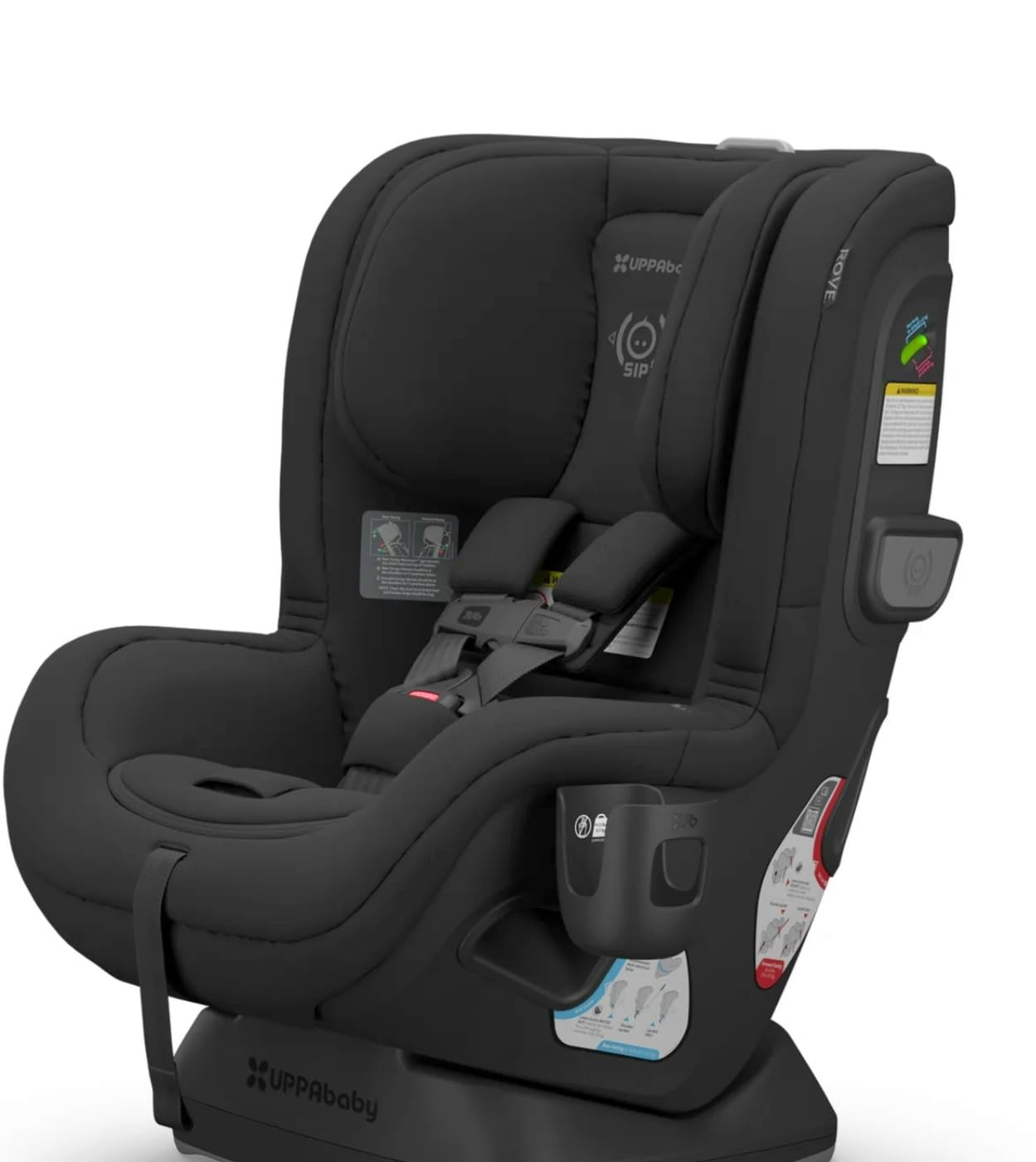 UPPAbaby Rove Convertible Car Seat - 2-in-1 Rear + Forward Facing - Quick + Secure 3-Step Install, Jake (Black Melange) customer photo 1