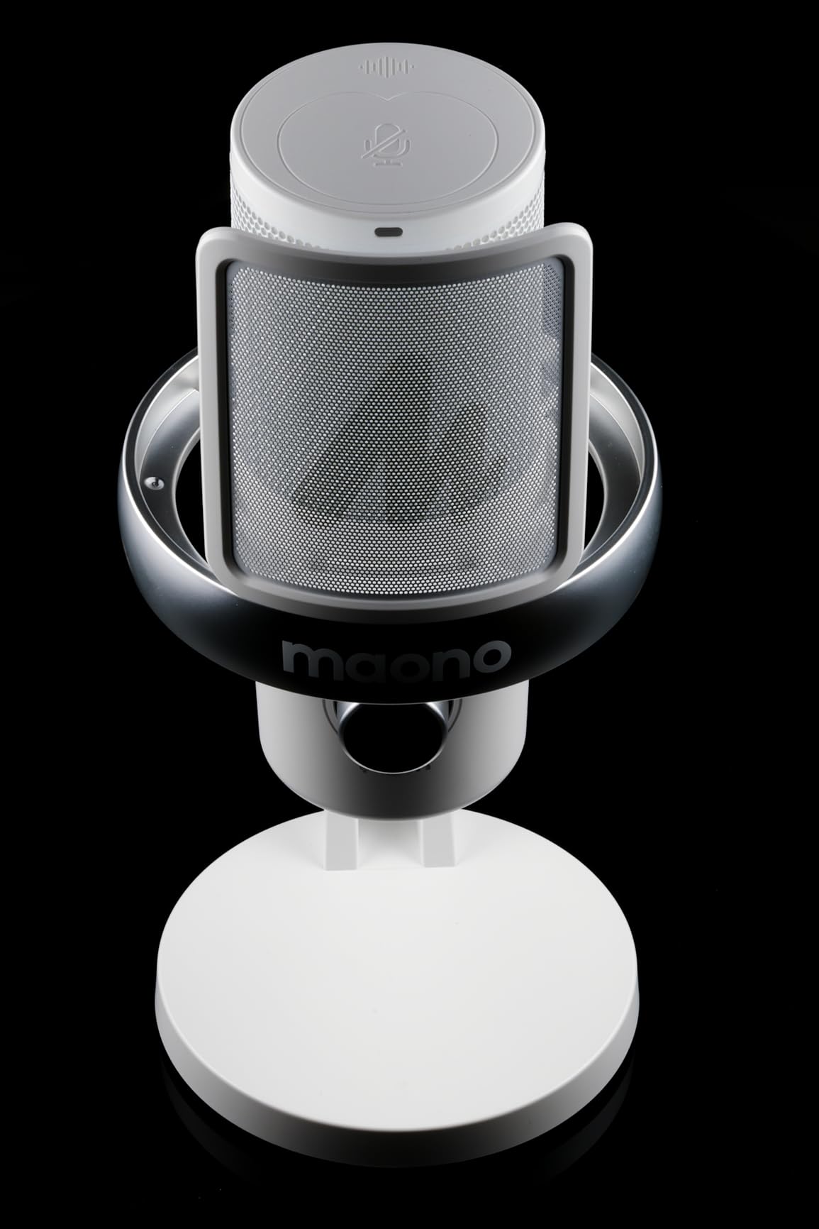 MAONO Wireless/USB Microphone for PC, Condenser Gaming Mic with Software AI Voice Change, 3-Level Noise Cancellation, Custom RGB, for Streaming Recording Podcast PS5 PS4 Twitch YouTube, DM40 Pro customer photo 2