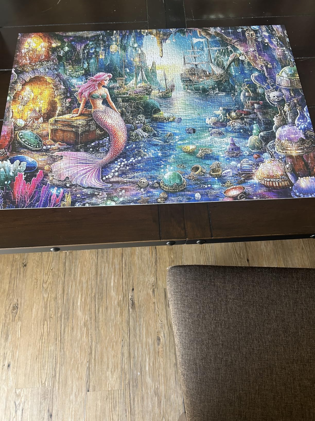 1000 Piece Puzzle for Adults, Flower House Jigsaw Puzzle, Family Puzzles Game, Interlock Perfectly No Dust, Home Decoration Puzzle customer photo 1