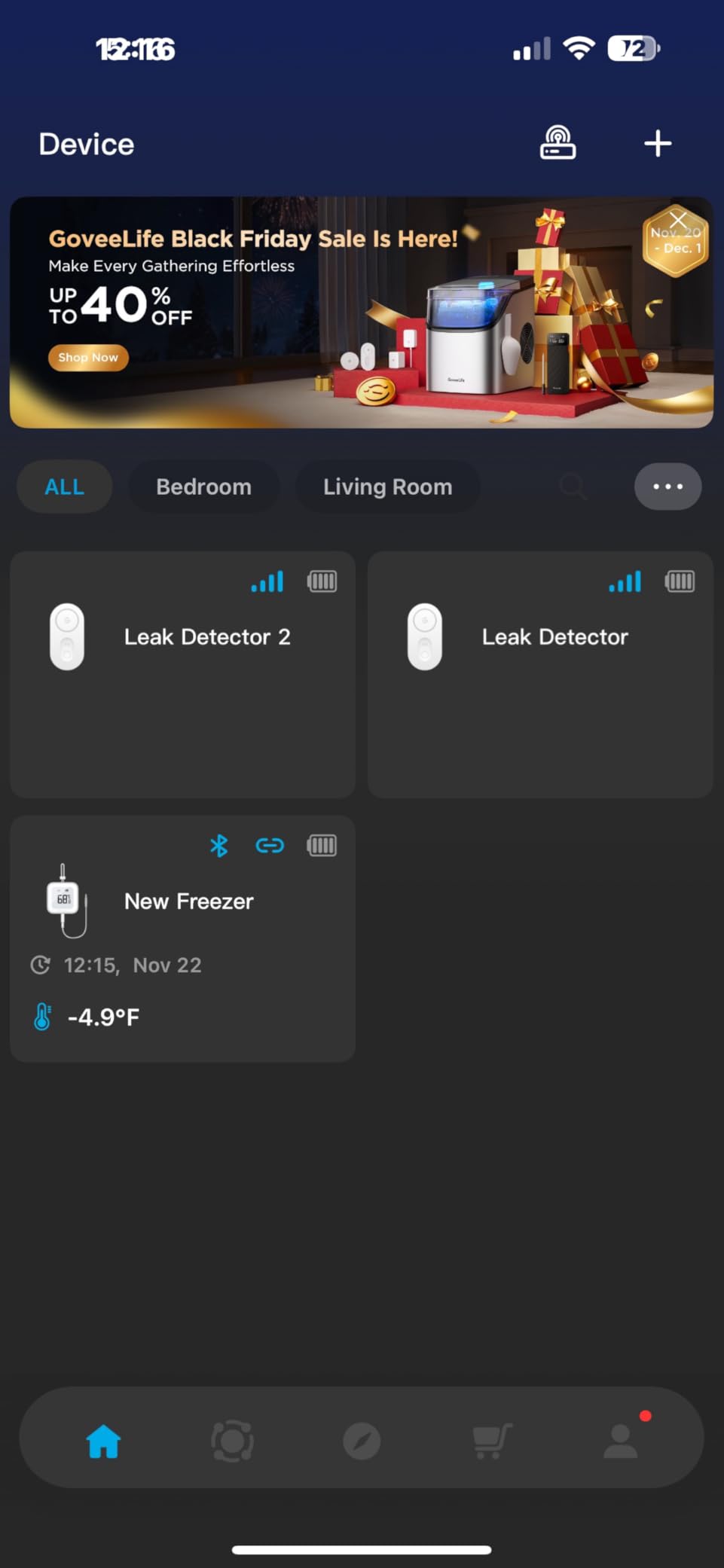 GoveeLife Upgraded Smart Water Leak Detector 1s with 1804 ft Ultra-Long Range, WiFi Water Sensor with SMS/Email/APP Push and Sound Alarm, 5-Year Battery Life, Suit for Home, Basement, Kitchen, 3 Pack customer photo 1