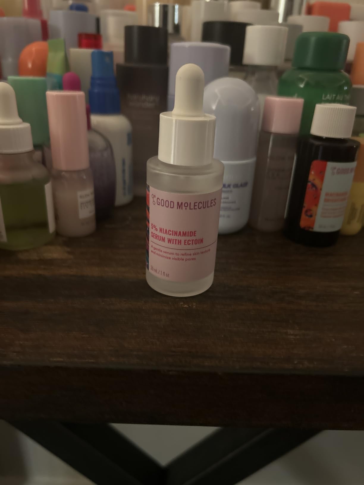 Good Molecules 5% Niacinamide Serum with Ectoin - Ultra Hydrating Serum to Target Enlarged Pores and Blemishes - Moisturizing, Pore Minimizer for Face - Skin Care customer photo 1