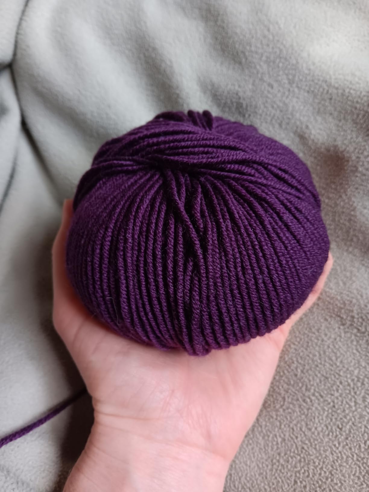 YarnArt Unique Imperial Merino Yarn - 100% Extra Fine Merino Wool, Luxurious Soft Yarn for Knitting, Crocheting, Baby Clothes, Scarves, Sweaters, 1.76 oz/50g, 109 yds customer photo 1