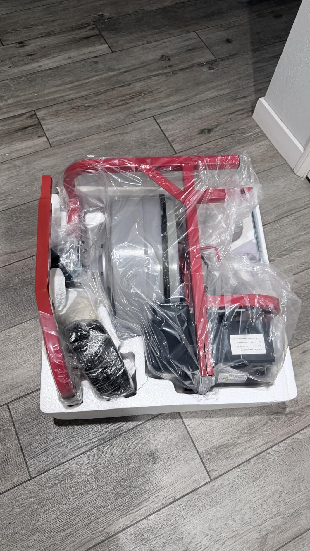 Albott 100 FT x 1/2 inch Electric Drain Cleaner Machine with Auto-Feed & 10 Cutters, Sewer Snake Auger for 1-4 Inch Pipes, Foot Switch & Wheels, Ideal for Home & Commercial Use customer photo 1