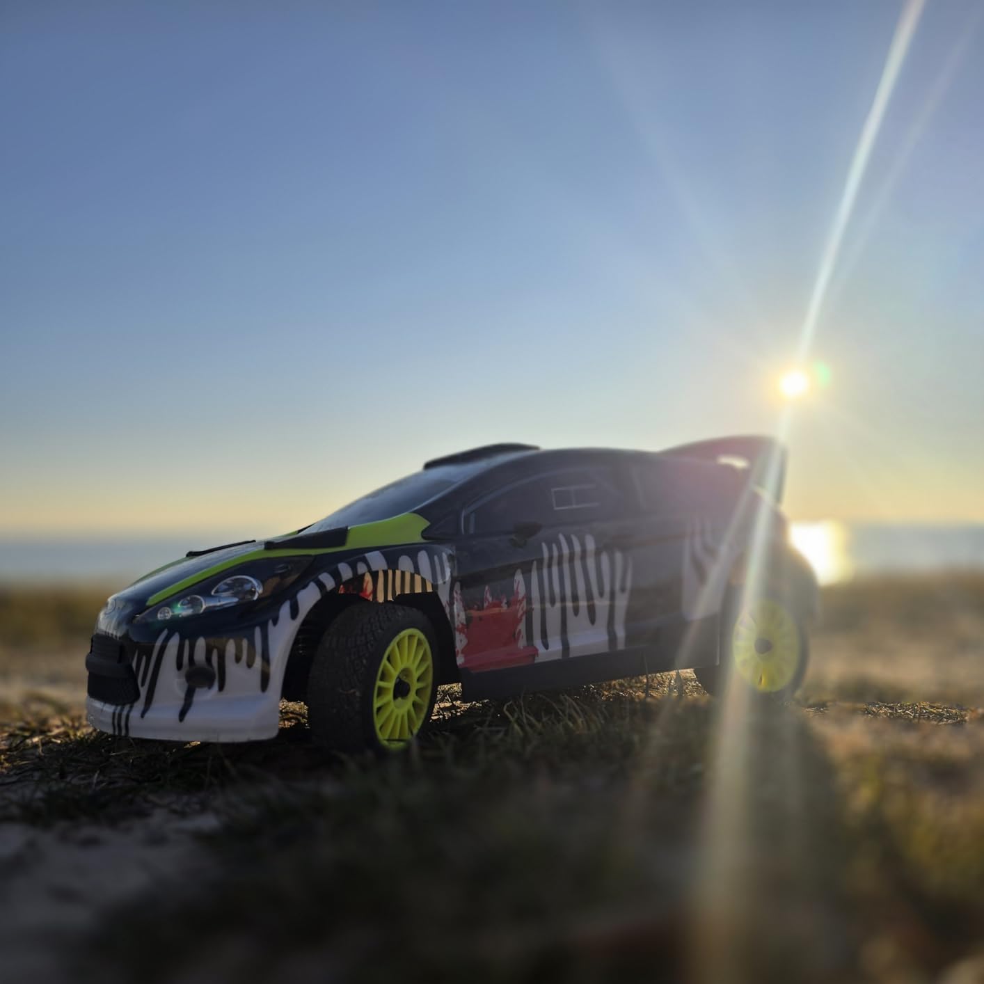 RIAARIO 1:10 Brushless RC Cars, 50 MPH Rally Car, Gyro, 4WD Monster Truck, 8+ Ages customer photo 1