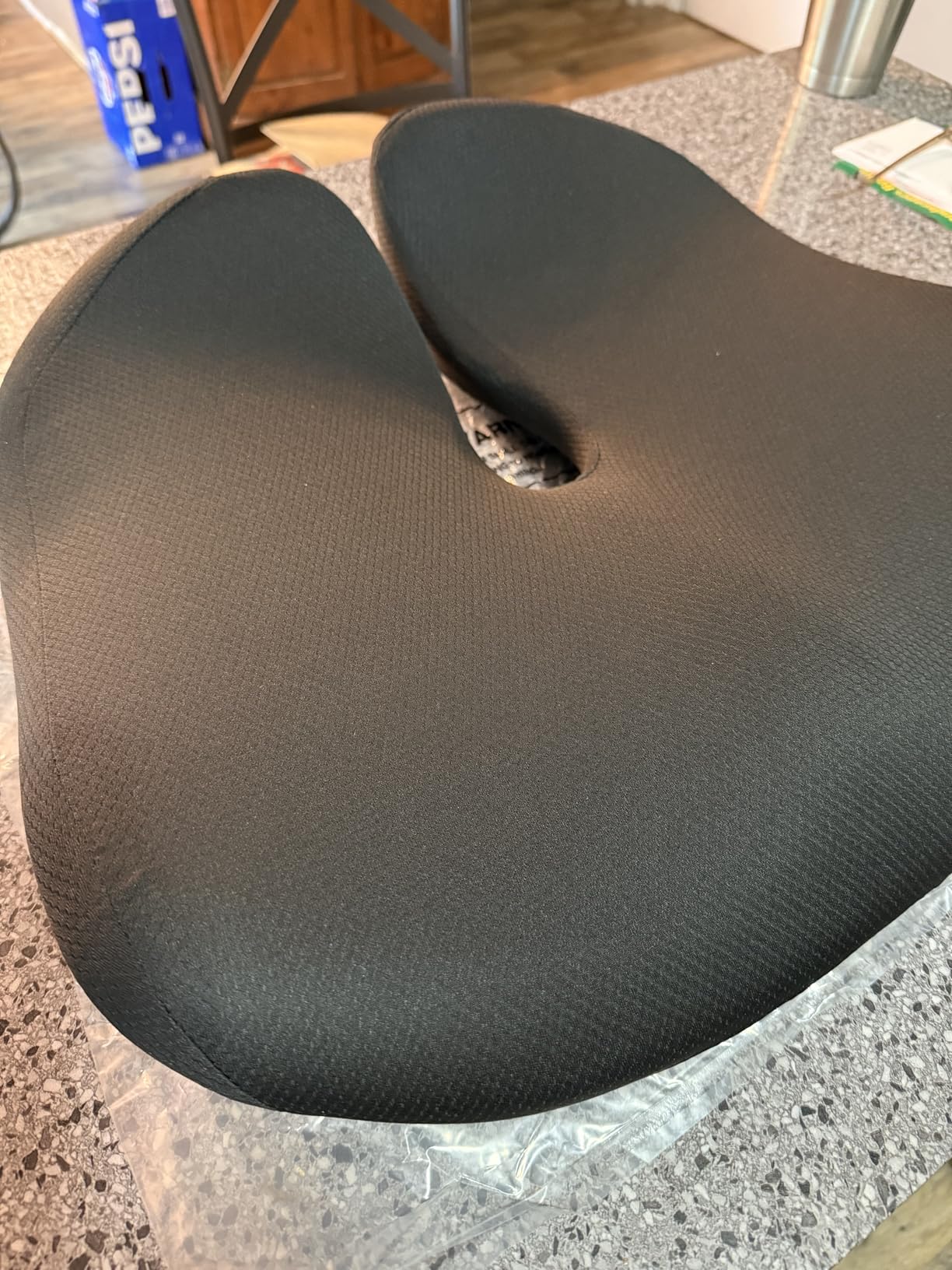 ZIKEE Pioneering Seat Cushion for Pressure Relief, Ergonomic Office Chair Cushion for Sciatica, Back, Hemorrhoids & Tailbone Pain Relief, High-Density Memory Foam Car Seat Cushion with Anti-Slip Base customer photo 1
