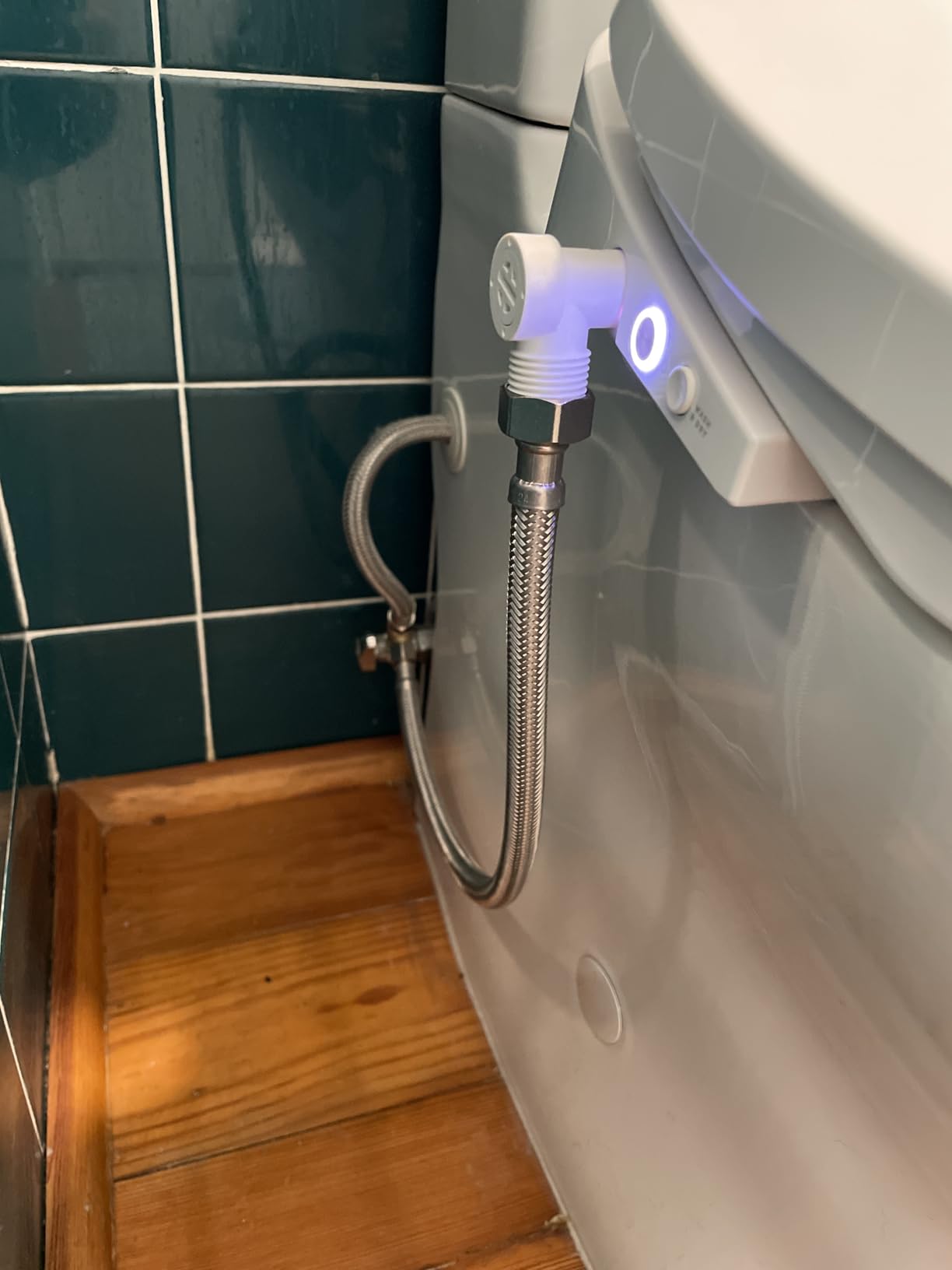 TUSHY Cloud+ Electronic Bidet w/Remote | Intelligent Remote w/Personal Settings, Instant Warm Water, Heated Seat and Air Dryer, Automatic Deodorizer (Night Light & Soft Close), Elongated customer photo 1