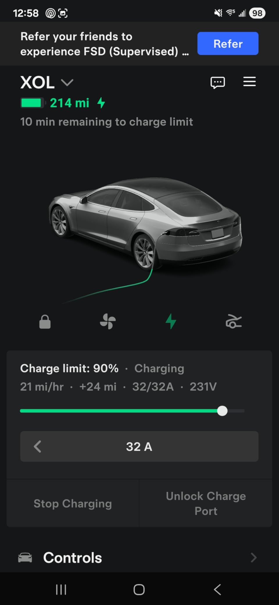 Level 2 EV Charger, 32A/7KW Electric Vehicle Portable Charger with 20FT Cable, Home EV Charging Station, 240V NEMA 14-50 Plug, for All SAE J1772 customer photo 2