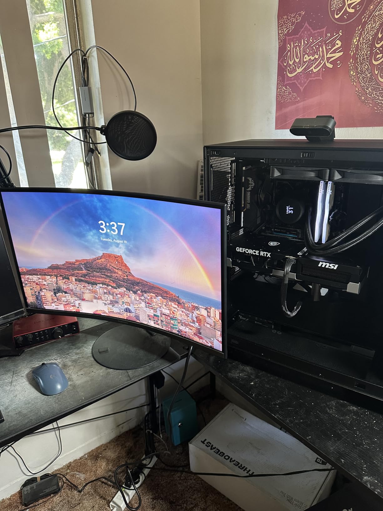 msi Gaming RTX 5090 32G Ventus 3X OC Graphics Card (32GB GDDR7, 512-bit, Extreme Performance: 2452 MHz, DisplayPort x3 2.1a, HDMI 2.1b, NVIDIA Blackwell Architecture) customer photo 1