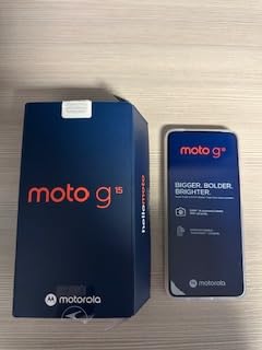 Motorola Moto G15 4G LTE (XT2521-2) 4+256GB Dual Sim | GSM Unlocked | International Model | for T-Mobile, Metro PCS, Mint & Tello - (Gray) customer photo 2