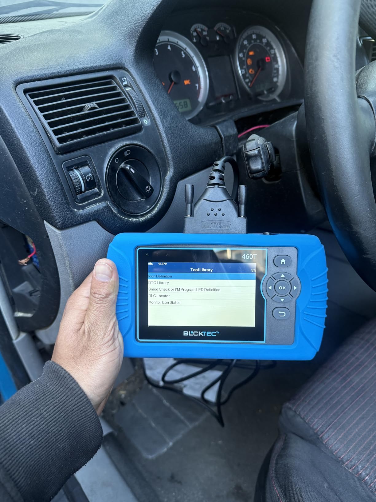 BLCKTEC 460T OBD2 Scanner Car Code Reader Engine ABS SRS Transmission Diagnostic Tool, 12 Reset Services, Oil/TPMS/EPB/BMS/SAS/DPF/Throttle Reset customer photo 2