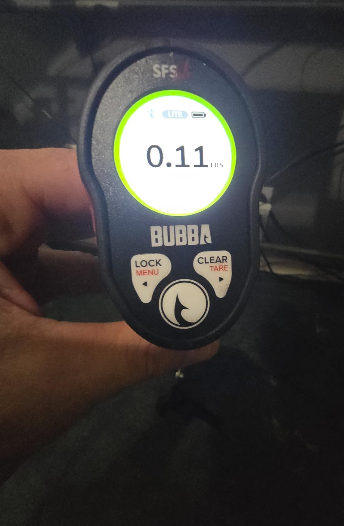 BUBBA Smart Fish Scale LITE, Tournament Fishing Tool with Bluetooth App Compatability, LED Screen, 60lb Limit customer photo 2