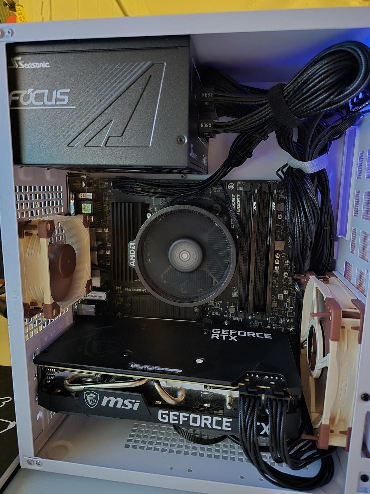 Zalman CUBIX Compact Mini Tower mATX PC Case, Heavy-Duty 0.8T Steel Chassis, Micro-ATX DTX ITX SFF SFX HTPC Small Form Factor Chassis with USB 3.0, 80mm Preinstalled Fan, Fits ATX PSU, Black customer photo 2