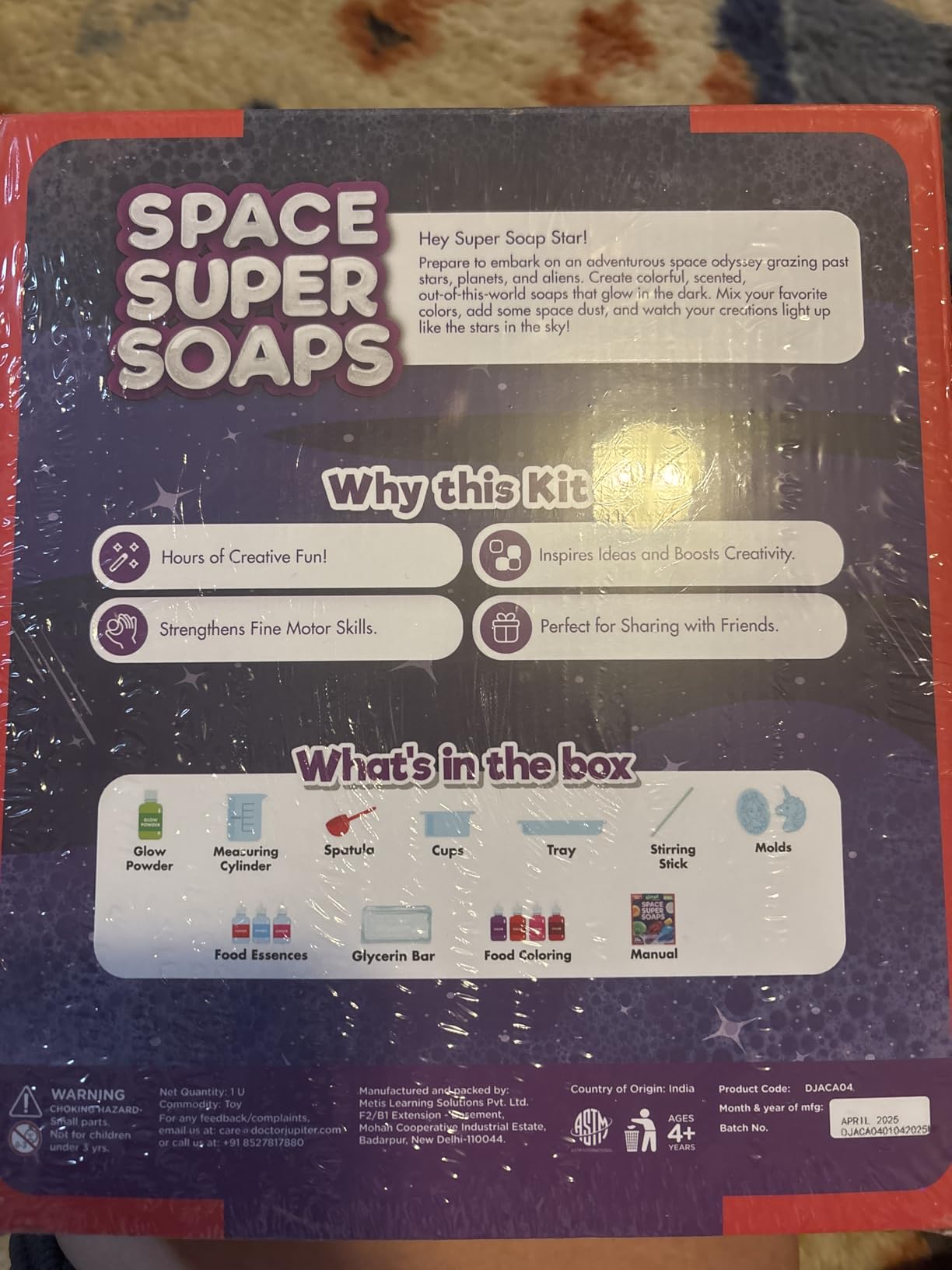 Doctor Jupiter Soap & Bath Bomb Making Kit for Kids Ages 8-10-12 | Girls Easter Crafts, Birthday Gift Ideas for 8+ Years Old Girls customer photo 2