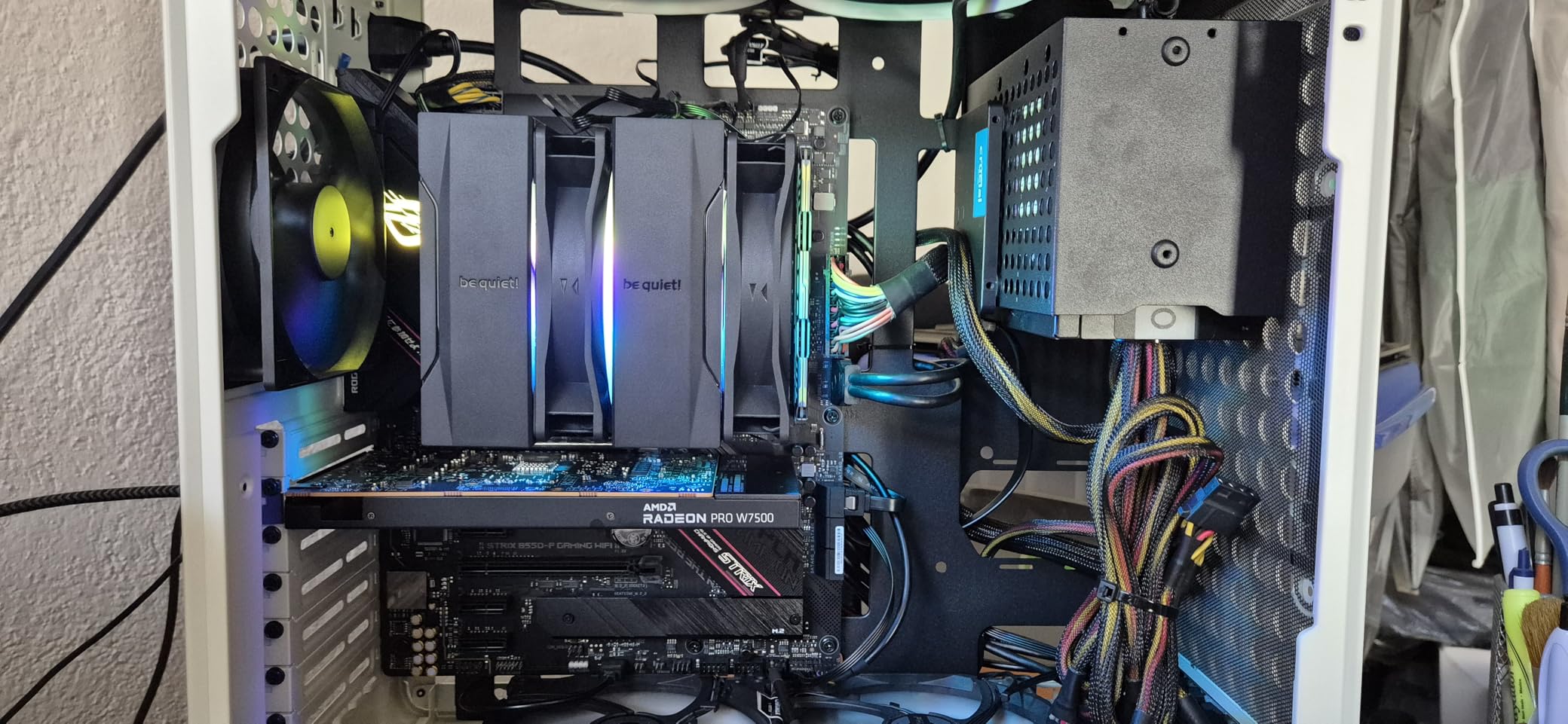 be quiet! Pure Rock Pro 3 LX CPU Air Cooler | 6 High Performance 6mm Heat Pipes with HDT Technology | 120mm Quiet ARGB PWM Fan | AMD AM4 AM5/Intel LGA 1700/1150/1151/1200 | Black | BK043 customer photo 2