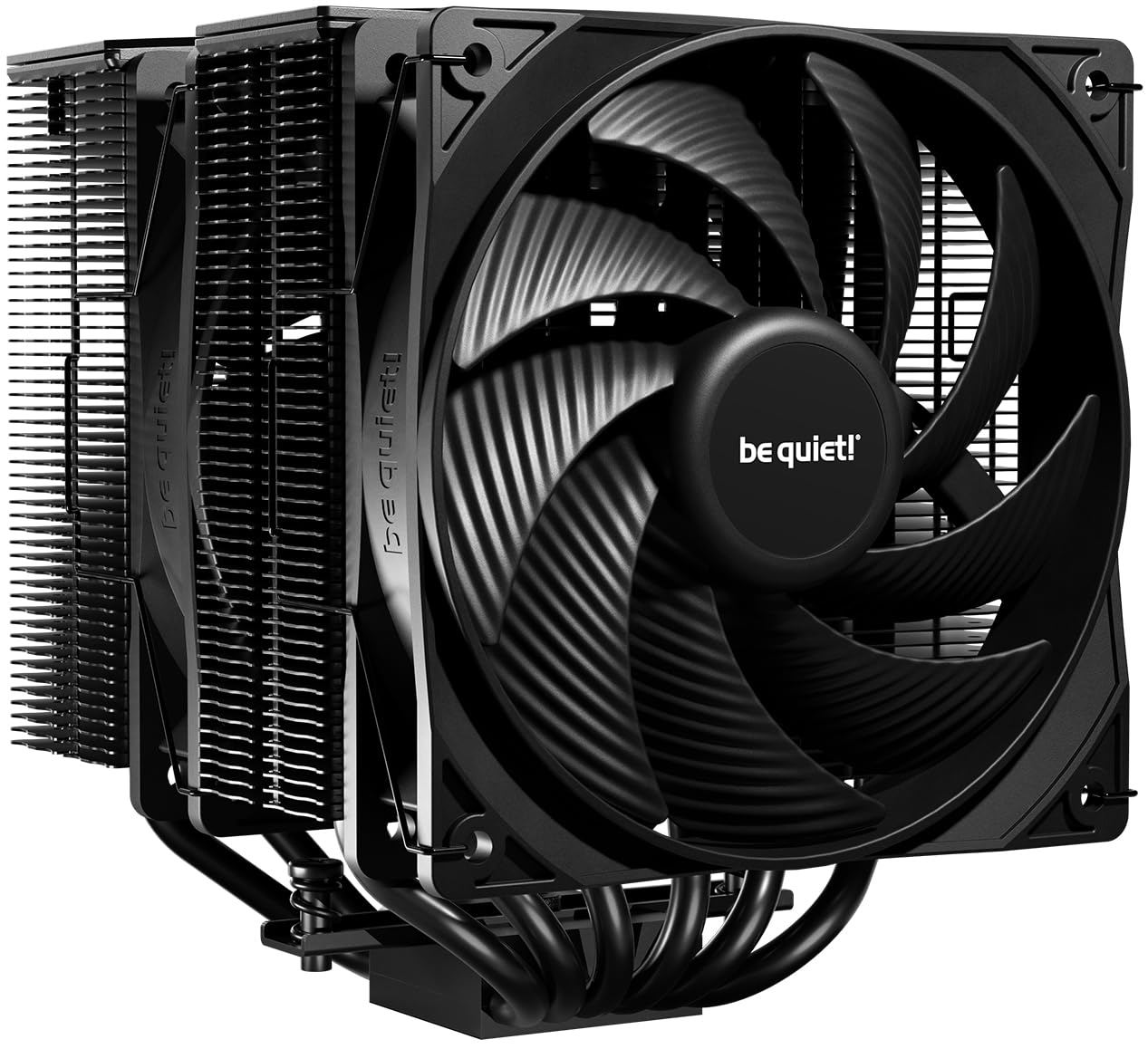 be quiet! Pure Rock Pro 3 Black CPU Air Cooler | 6 High Performance 6mm Heat Pipes with HDT Technology | 120mm Quiet PWM Fan | AMD:AM4 AM5/Intel LGA 1700/1150/1151/1200 | Black | BK042 customer photo 1