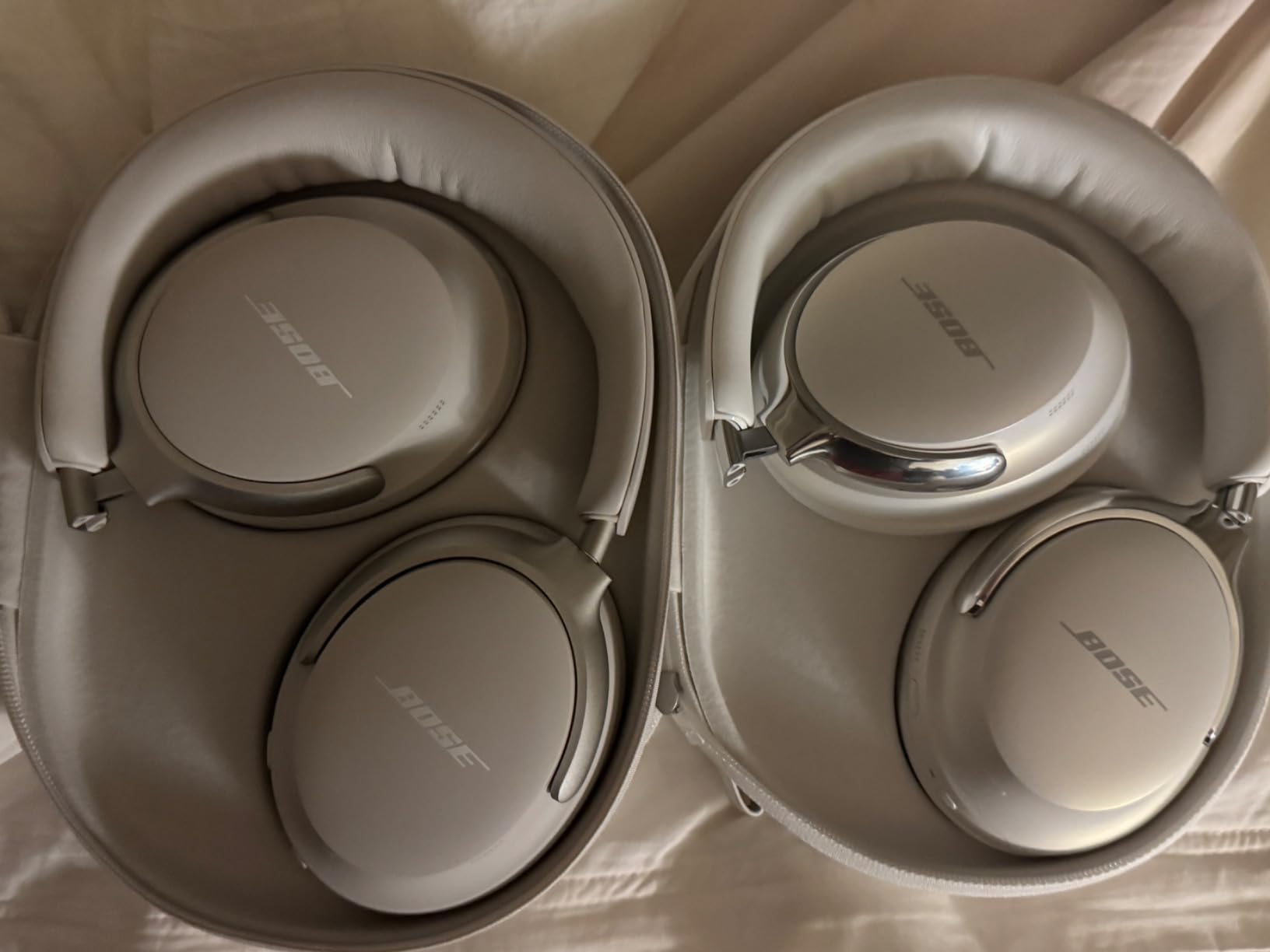 QuietComfort Ultra Bluetooth Headphones, Wireless Headphones with Spatial Audio, Over Ear Noise Cancelling with Mic, Up to 24 Hours of Playtime, Deep Plum - Limited Edition Color customer photo 2