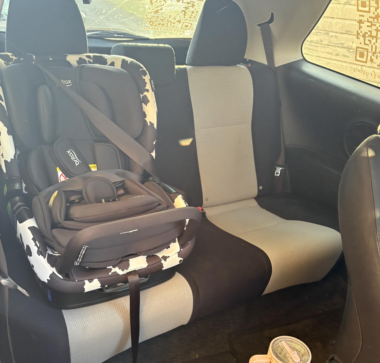 Britax Poplar Convertible Car Seat, 2-in-1 Car Seat with Slim 17-Inch Design, ClickTight Technology, Glacier Graphite customer photo 1