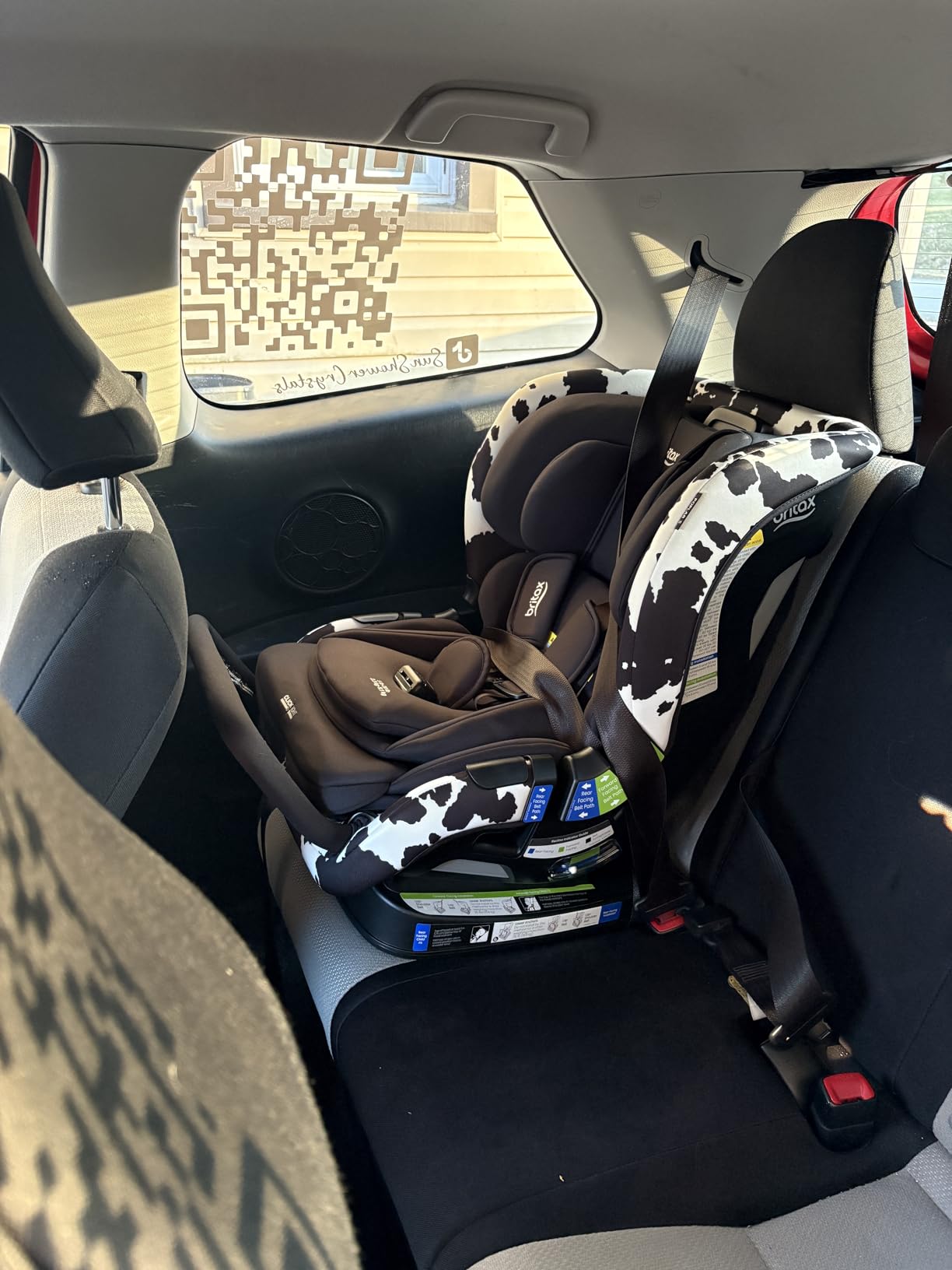 Britax Poplar Convertible Car Seat, 2-in-1 Car Seat with Slim 17-Inch Design, ClickTight Technology, Glacier Graphite customer photo 2