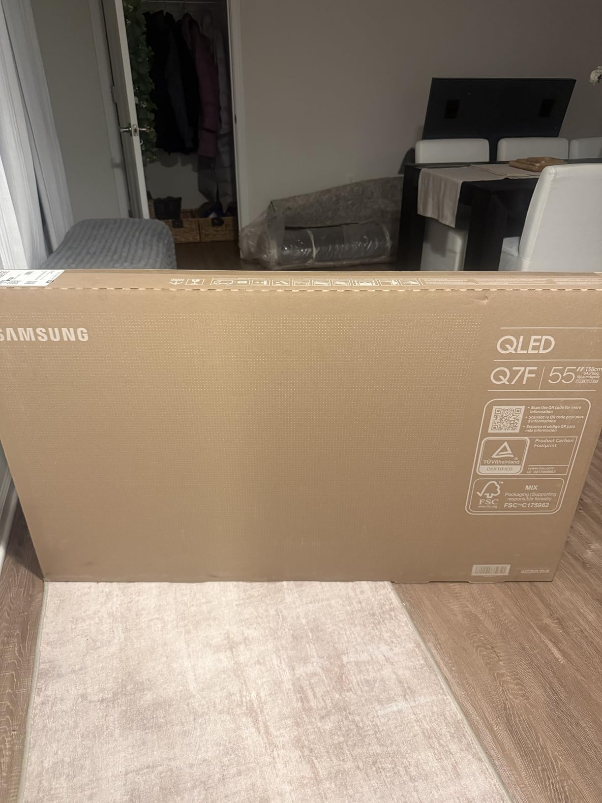 Samsung 75-Inch Class QLED Q7F Series Samsung Vision AI Smart TV (2025 Model, 75Q7F) Quantum HDR, Object Tracking Sound Lite, Q4 AI Gen1 Processor, 4K upscaling, Gaming Hub, Alexa Built-in customer photo 2