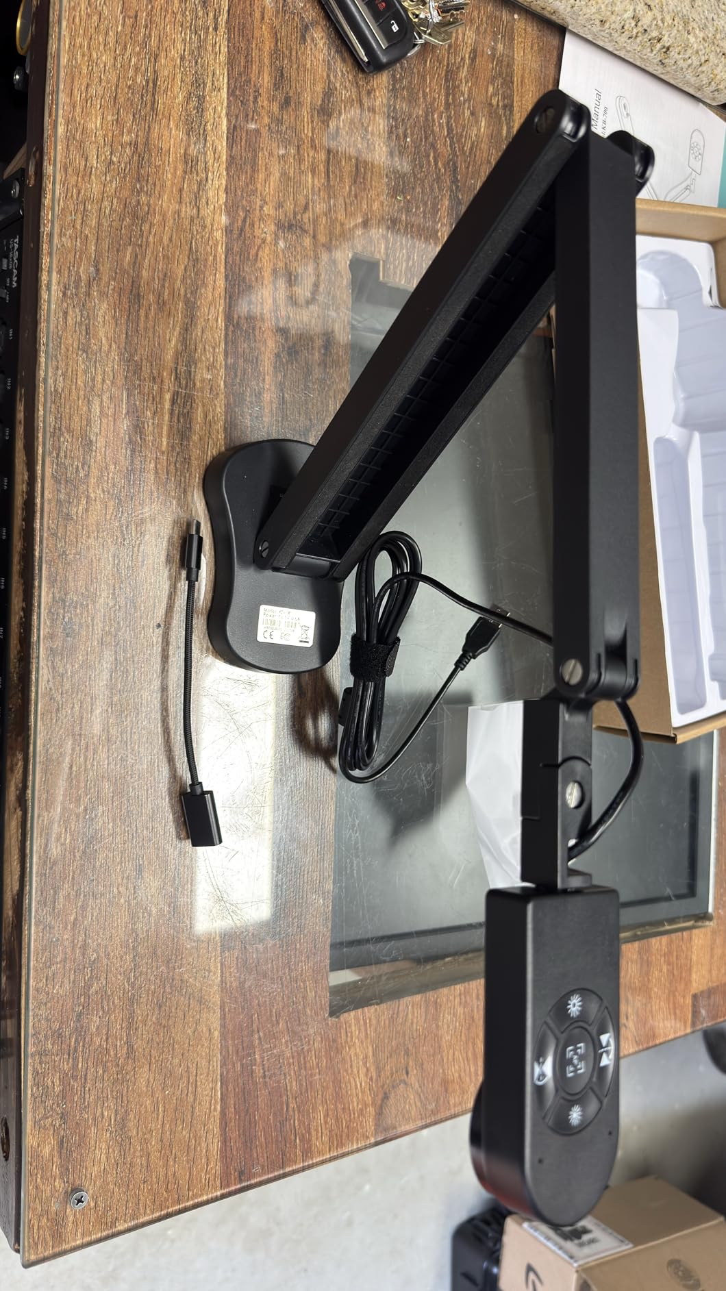 Document Camera for Teachers and Classroom, Gawervan USB Webcam/Doc Camera Built-in Mic- Mac OS, Windows, Chromebook Compatible for Live Demo, Web Conferencing, Distance Learning, Remote Teaching customer photo 2
