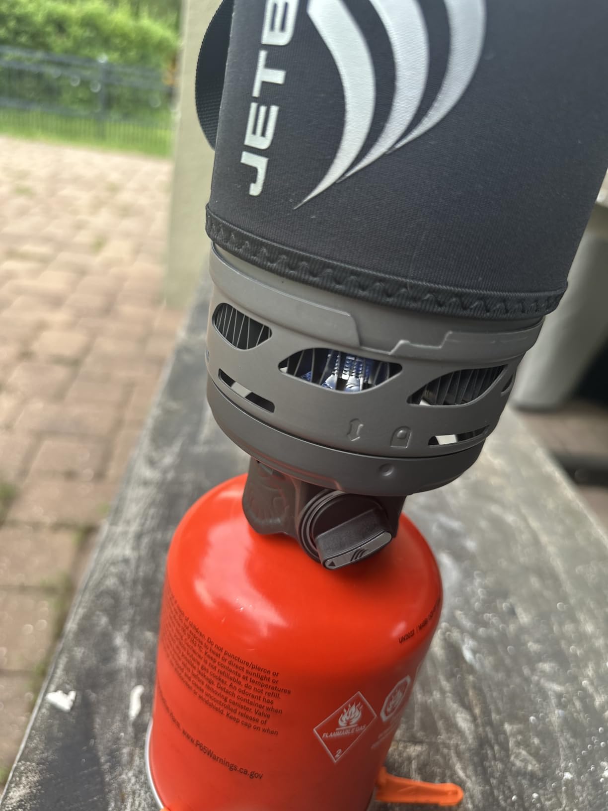 Jetboil Zip 0.8L Portable Fast Boil Stove with Easy-Turn Knob Igniter for Backpacking and Camping, Propane/Isobutane Burner customer photo 1