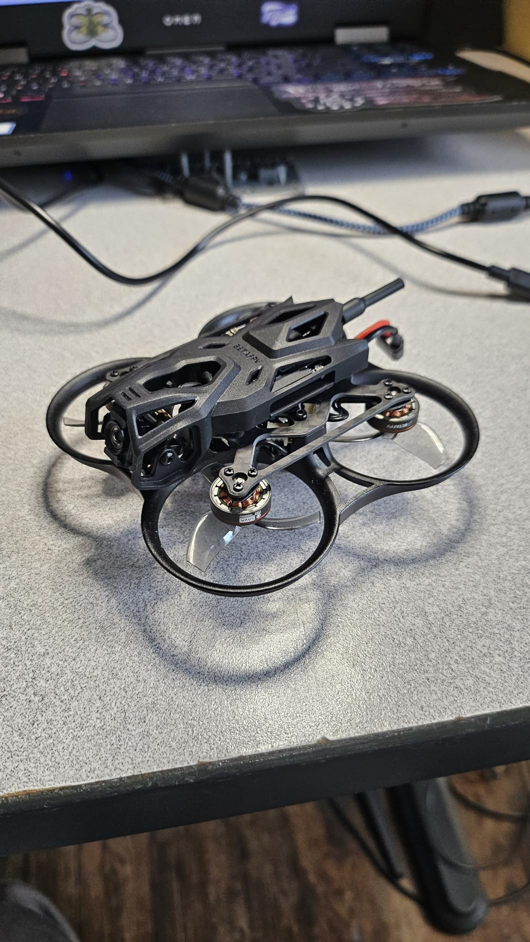 BETAFPV Pavo Femto Brushless Whoop Quadcopter, 2S Pocket Drone with HD VTX Bracket for DJI O4 Air Unit, F4 2-3S 20A FC, LAVA 1102|14000KV Motor customer photo 1
